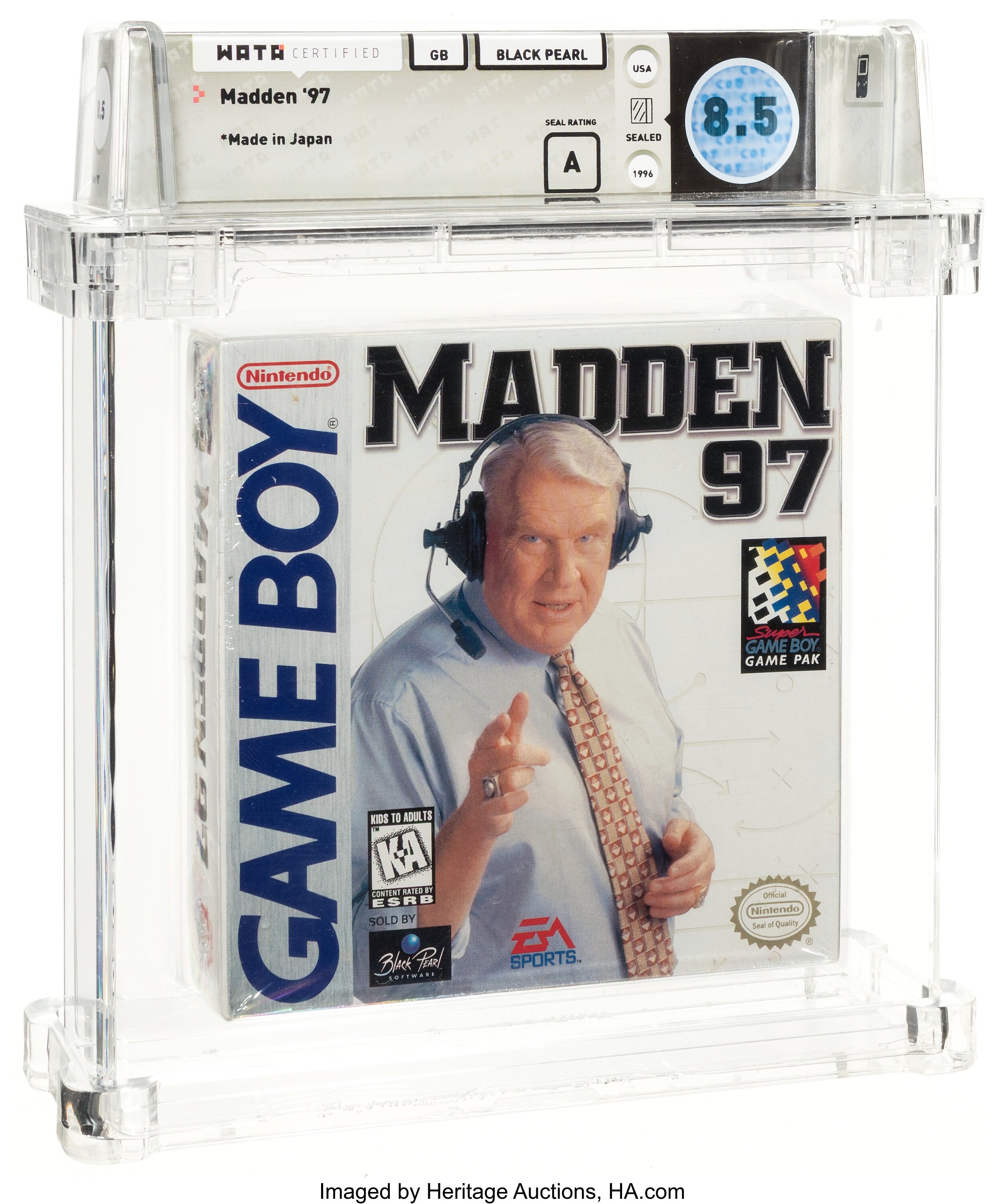 Madden '97 (Game Boy): PSA Pop Report & Prices