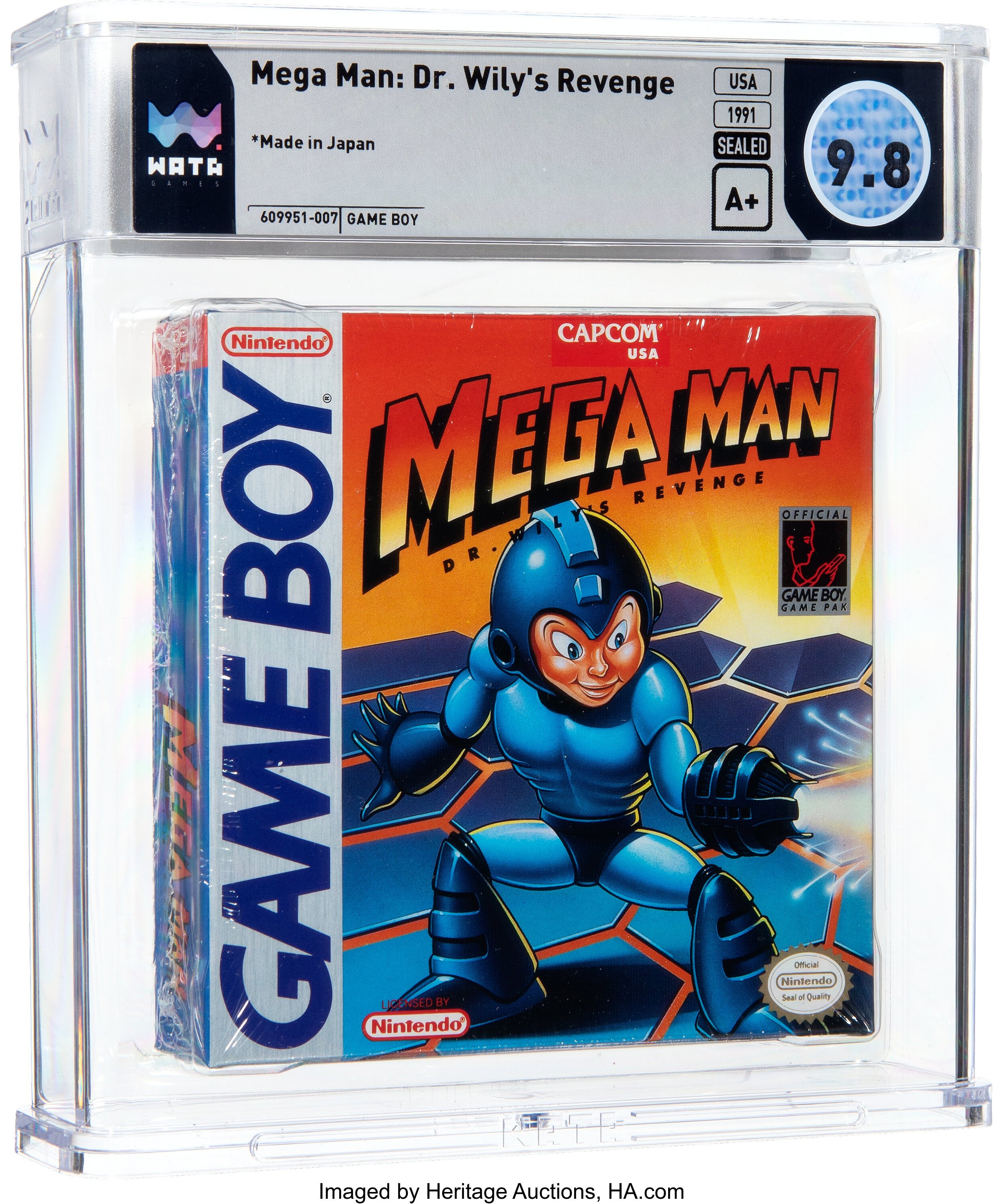 Mega Man: Dr. Wily's Revenge (Game Boy) — PSA Pop & Prices