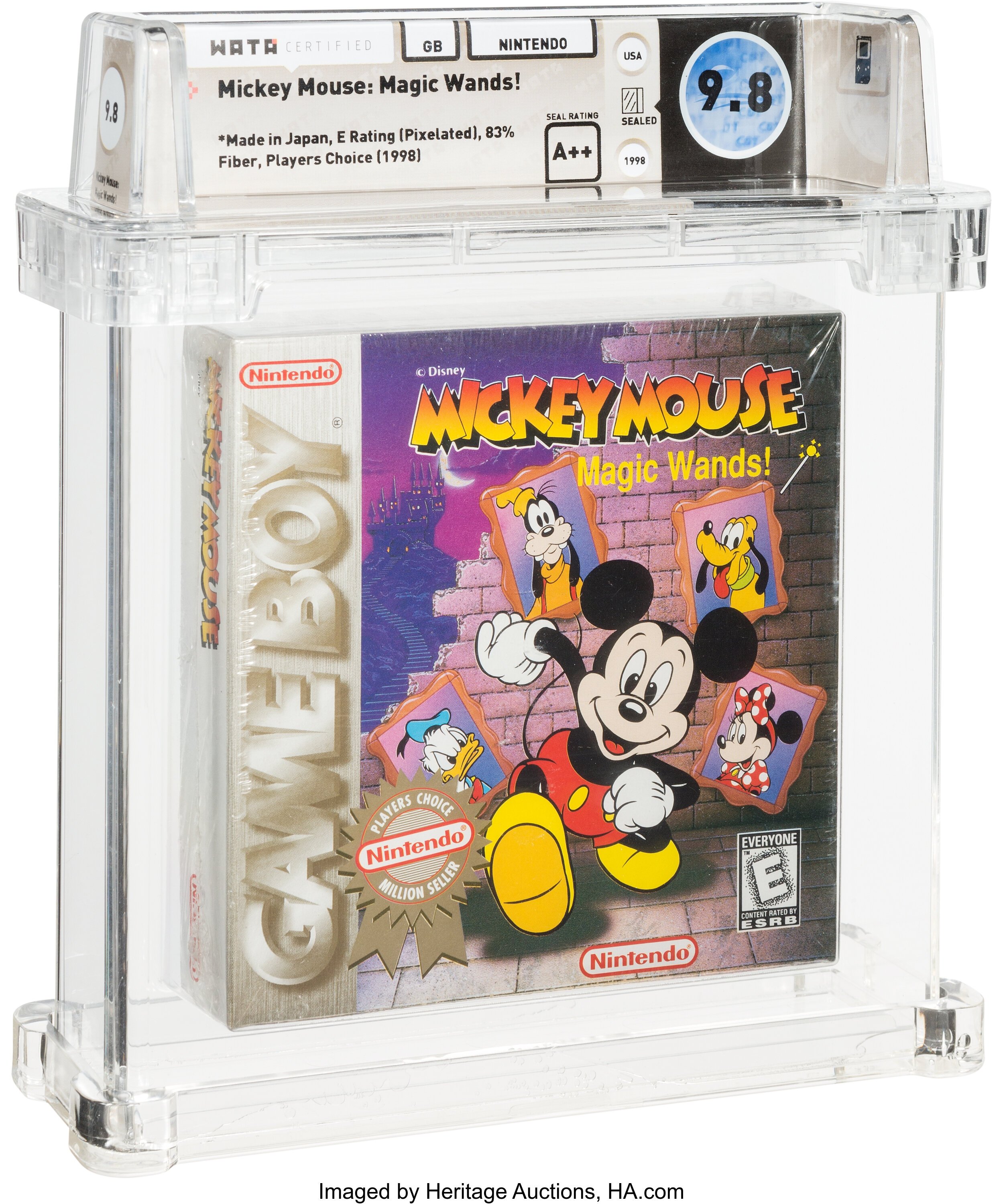 Mickey Mouse: Magic Wands! (Game Boy) — PSA Pop & Prices