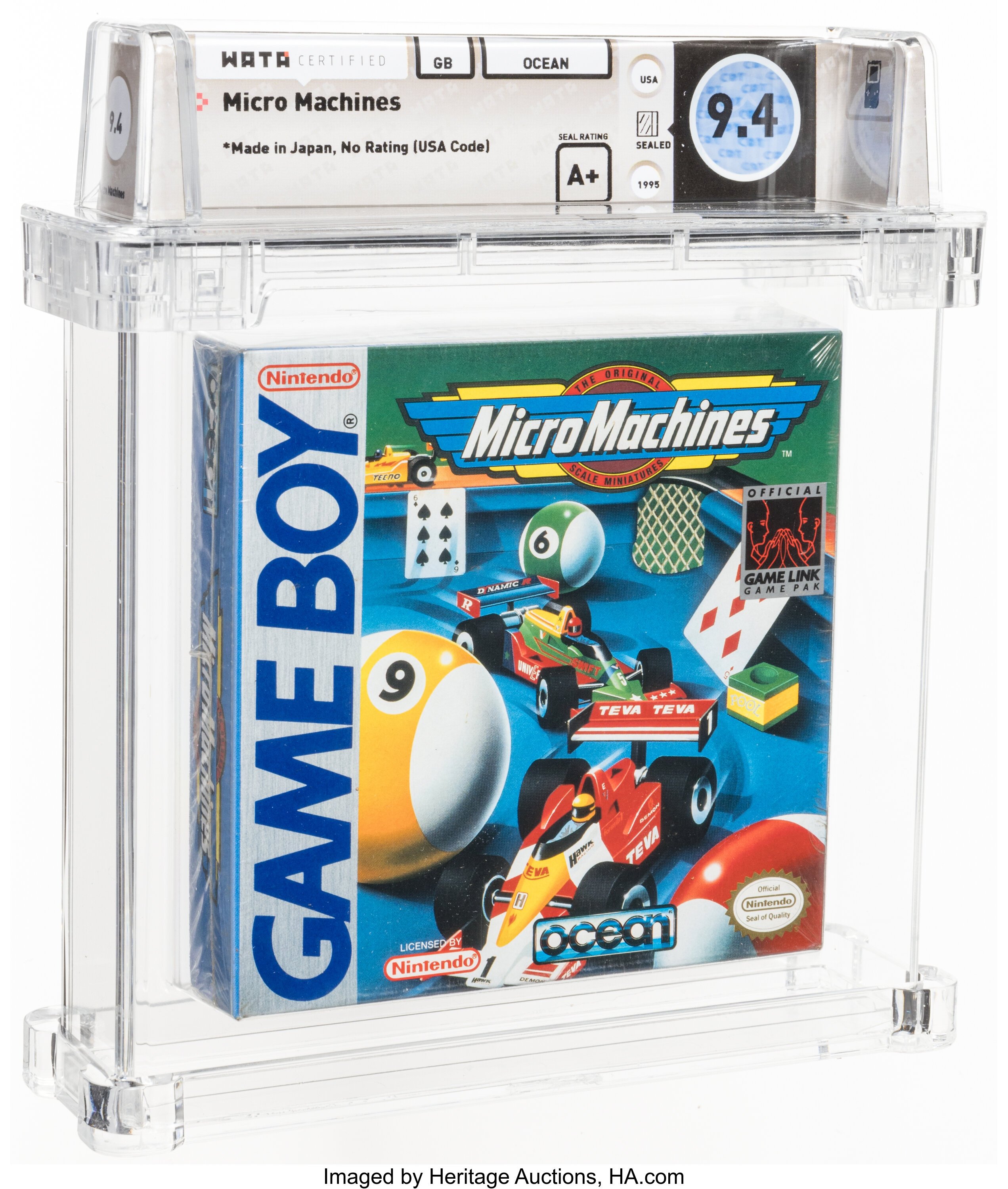 Micro Machines (Game Boy): PSA Pop Report & Prices