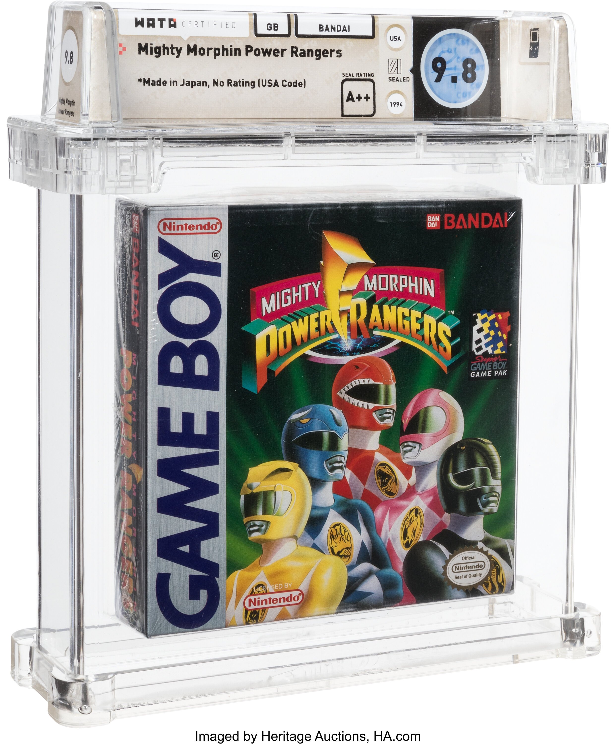Mighty Morphin Power Rangers (Game Boy): PSA Pop & Prices