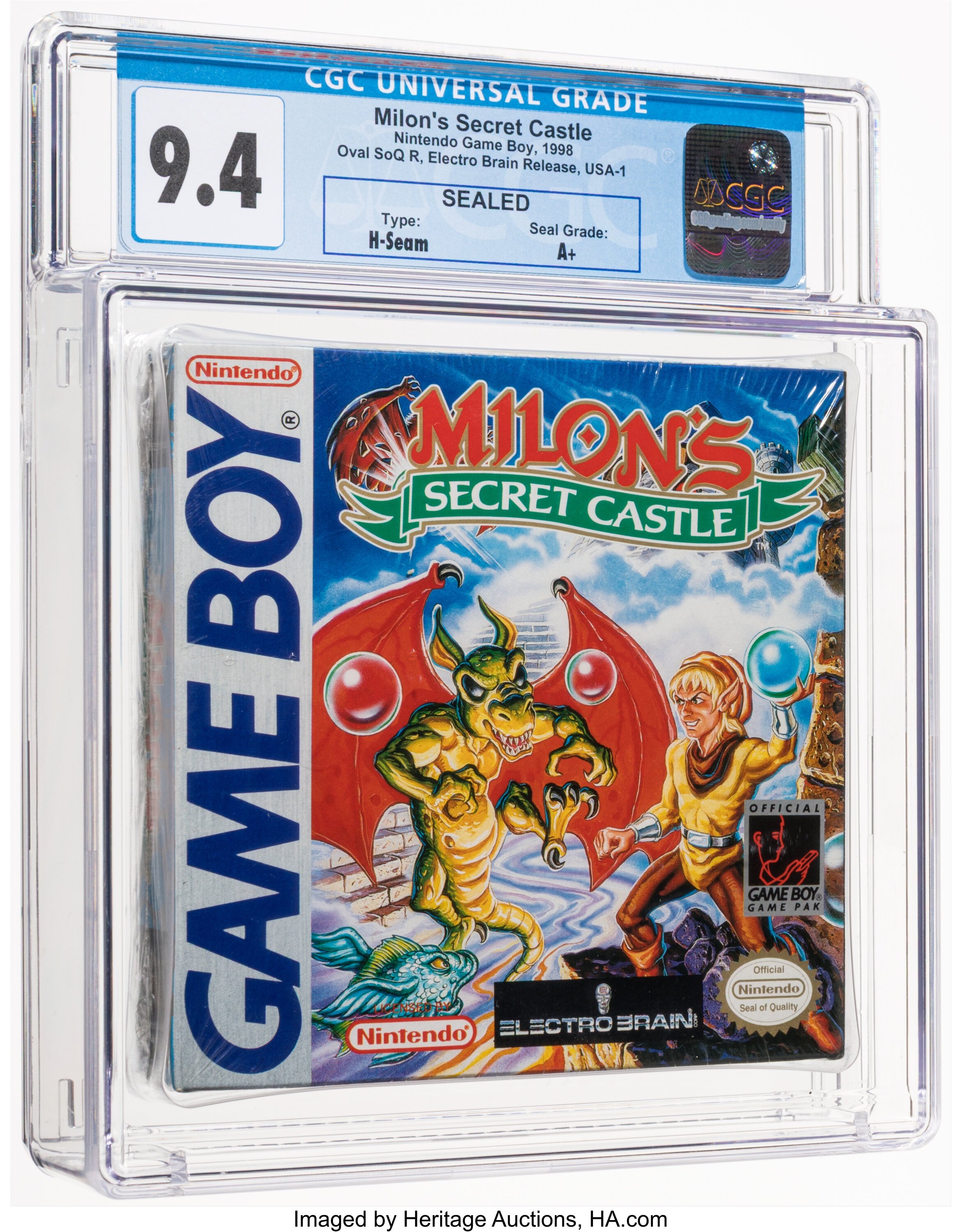 Milon's Secret Castle (Game Boy): PSA Pop Report & Prices