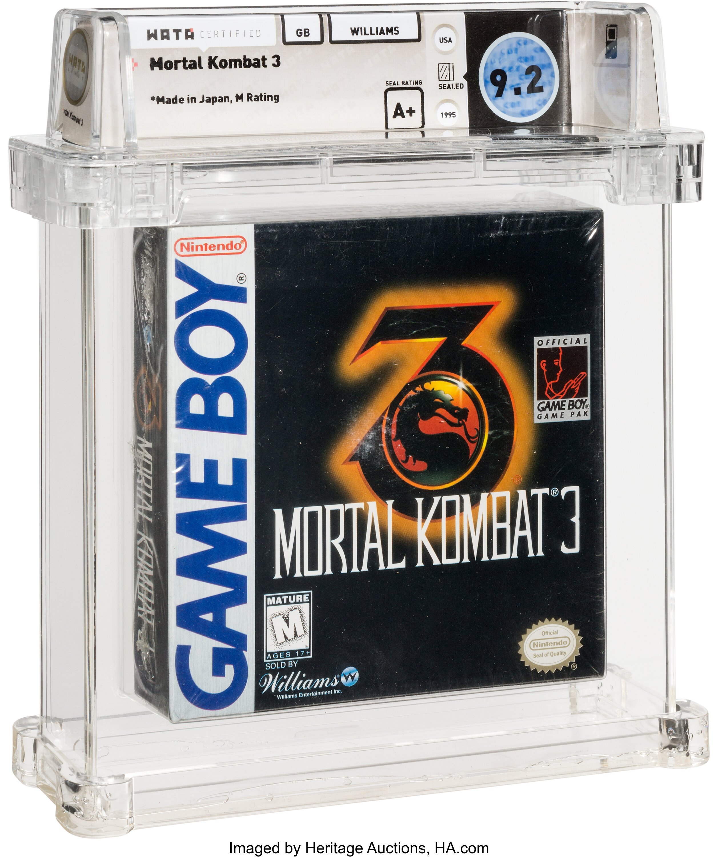 Mortal Kombat 3 (Game Boy): PSA Pop Report & Prices