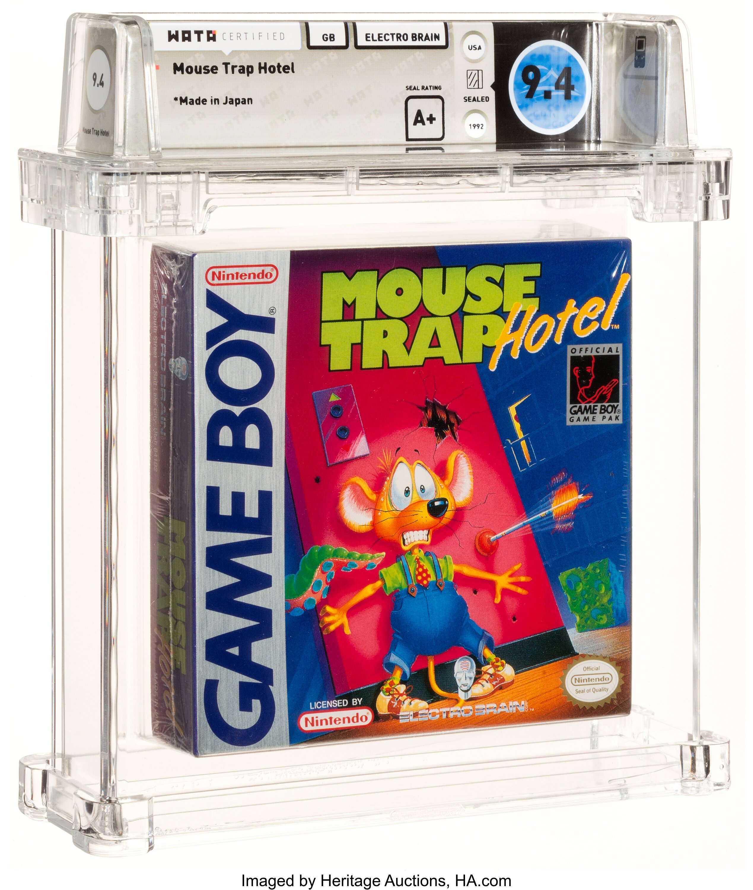 Mouse Trap Hotel (Game Boy): PSA Pop Report & Prices