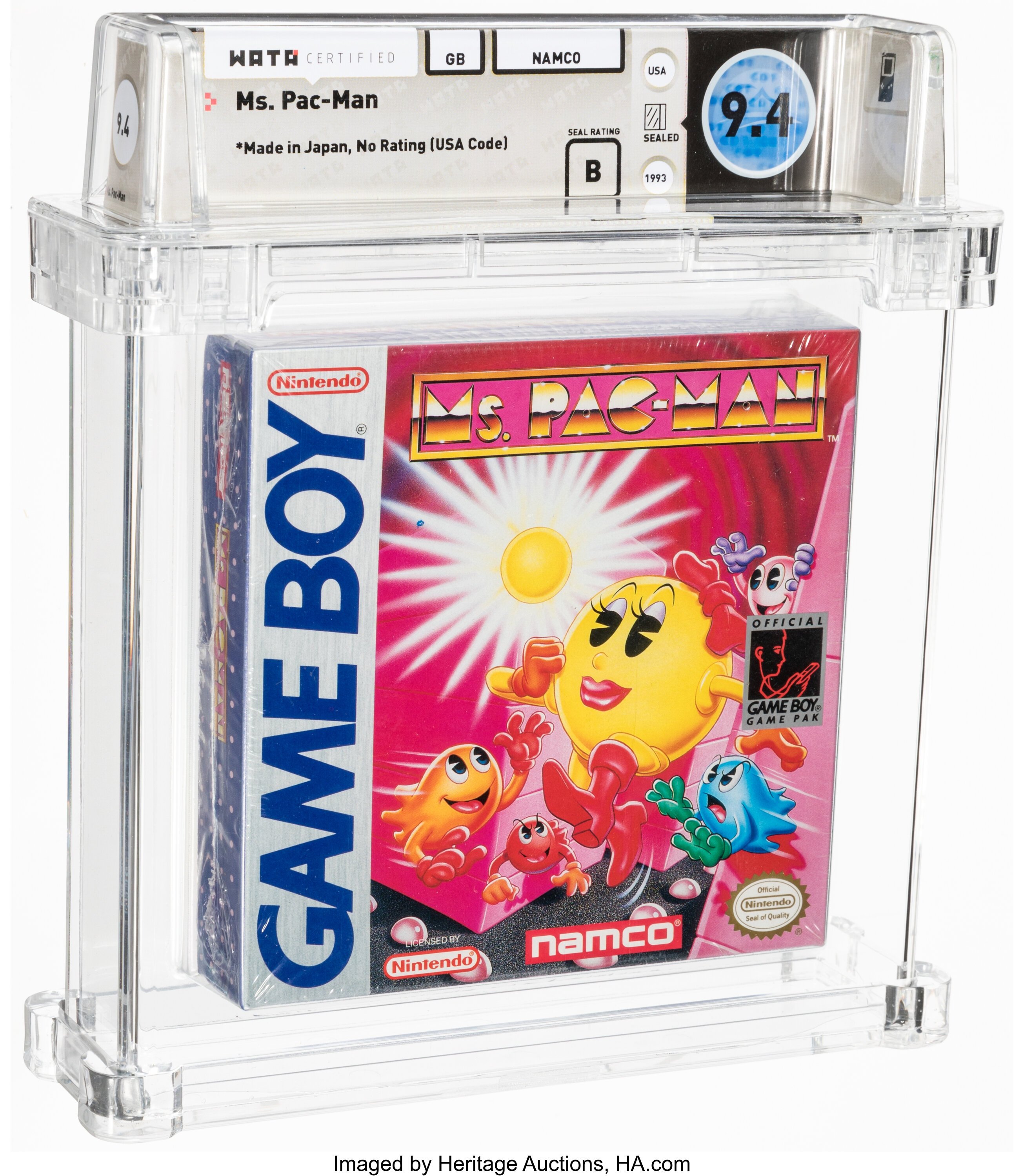 Ms. Pac-Man (Game Boy): PSA Pop Report & Prices