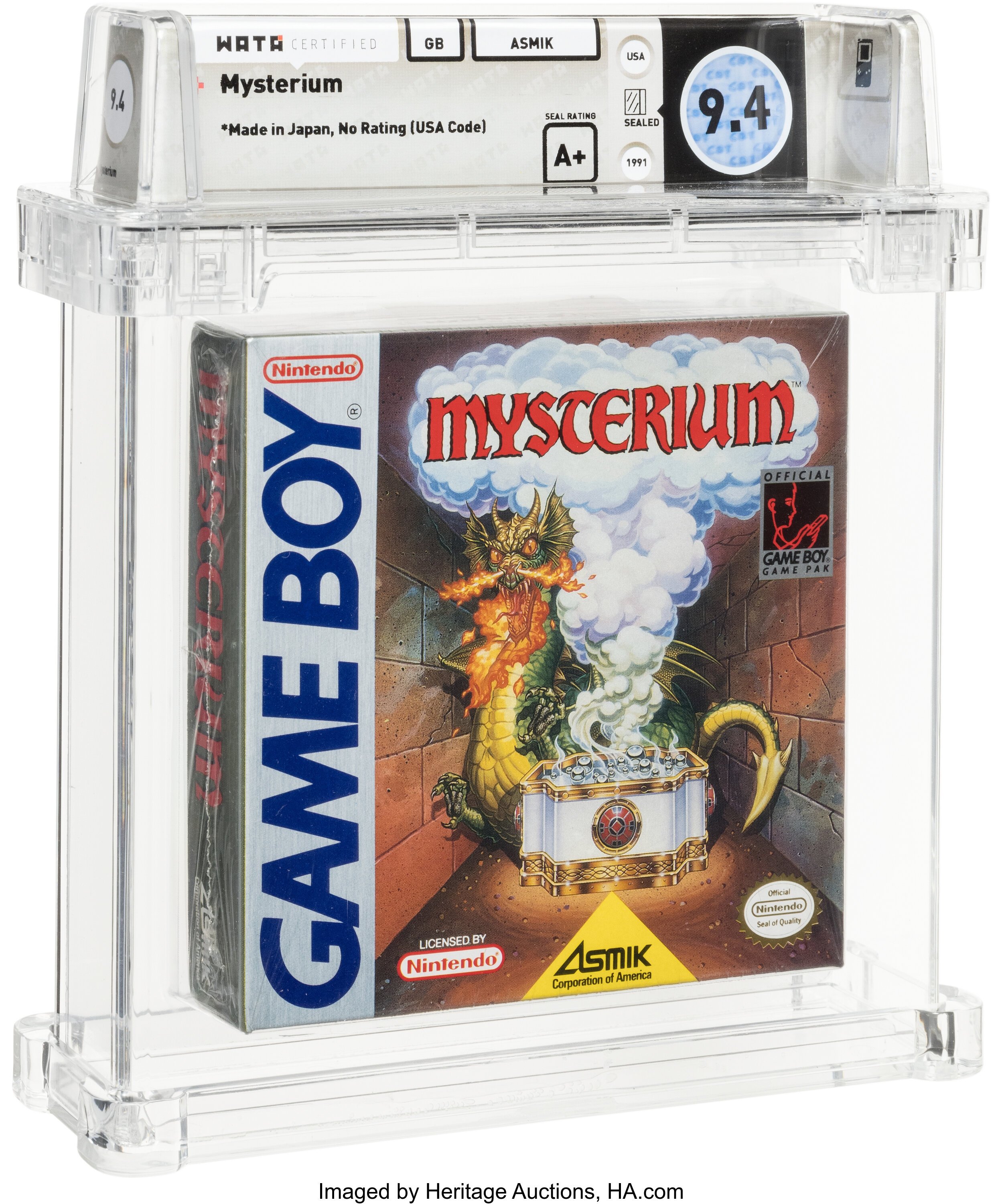 Mysterium (Game Boy): PSA Pop Report & Prices
