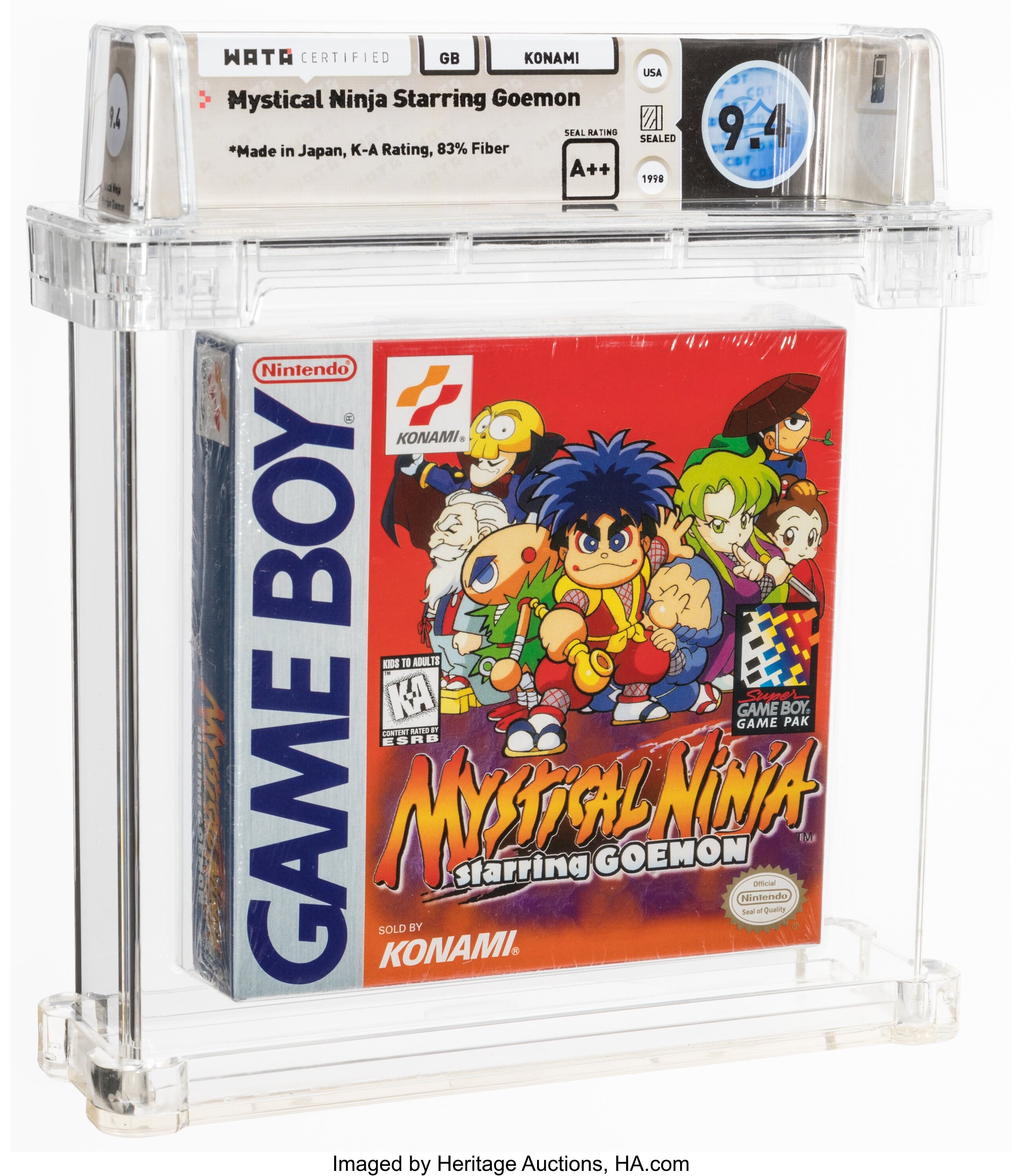 Mystical Ninja Starring Goemon (Game Boy): PSA Pop & Prices