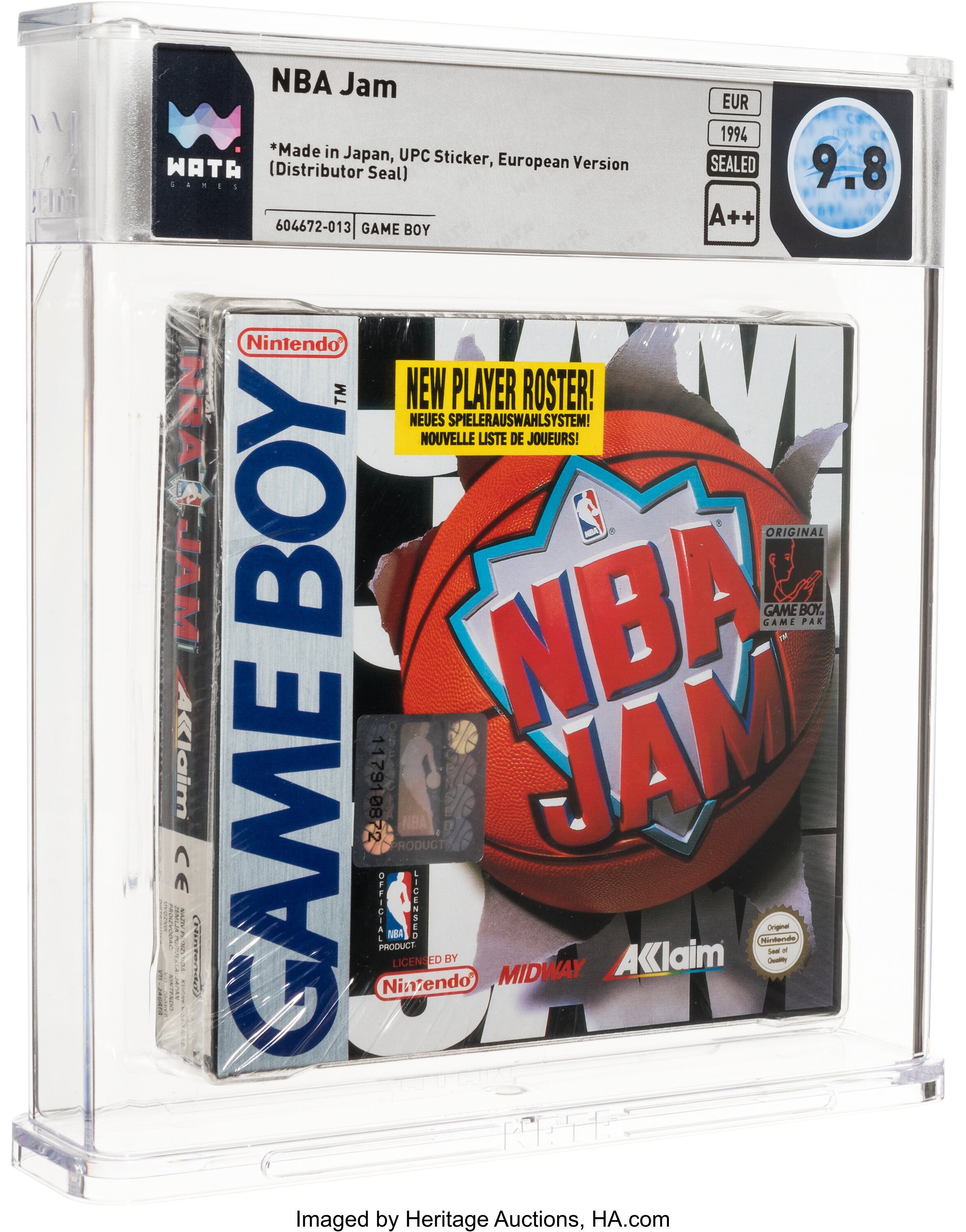 NBA Jam (Game Boy): PSA Pop Report & Prices