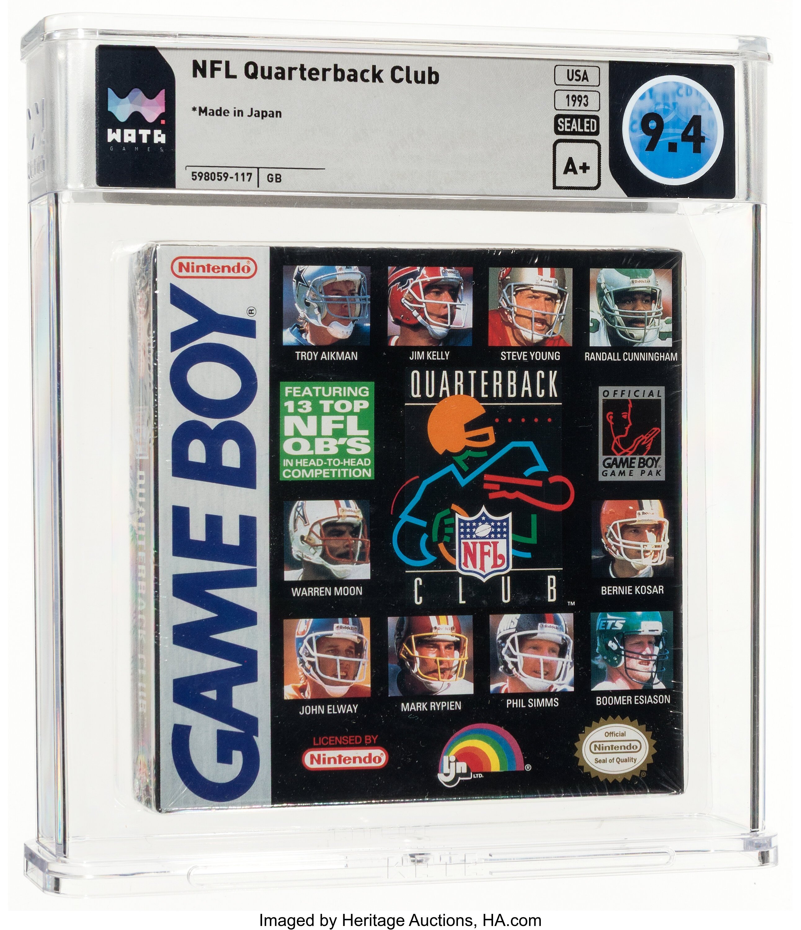 NFL Quarterback Club (Game Boy): PSA Pop Report & Prices