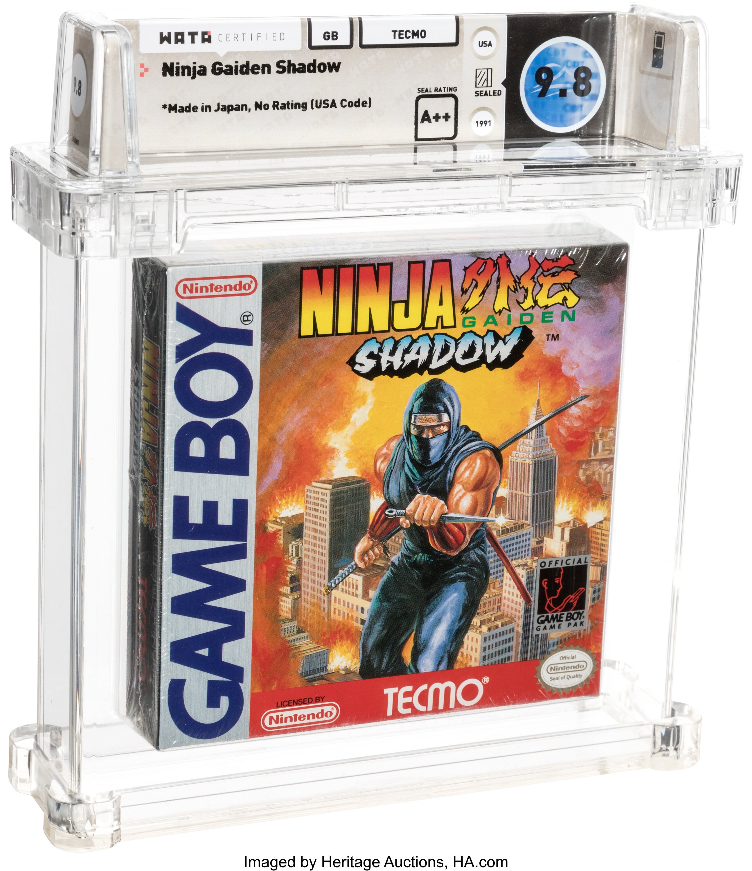 Ninja Gaiden Shadow (Game Boy): PSA Pop Report & Prices