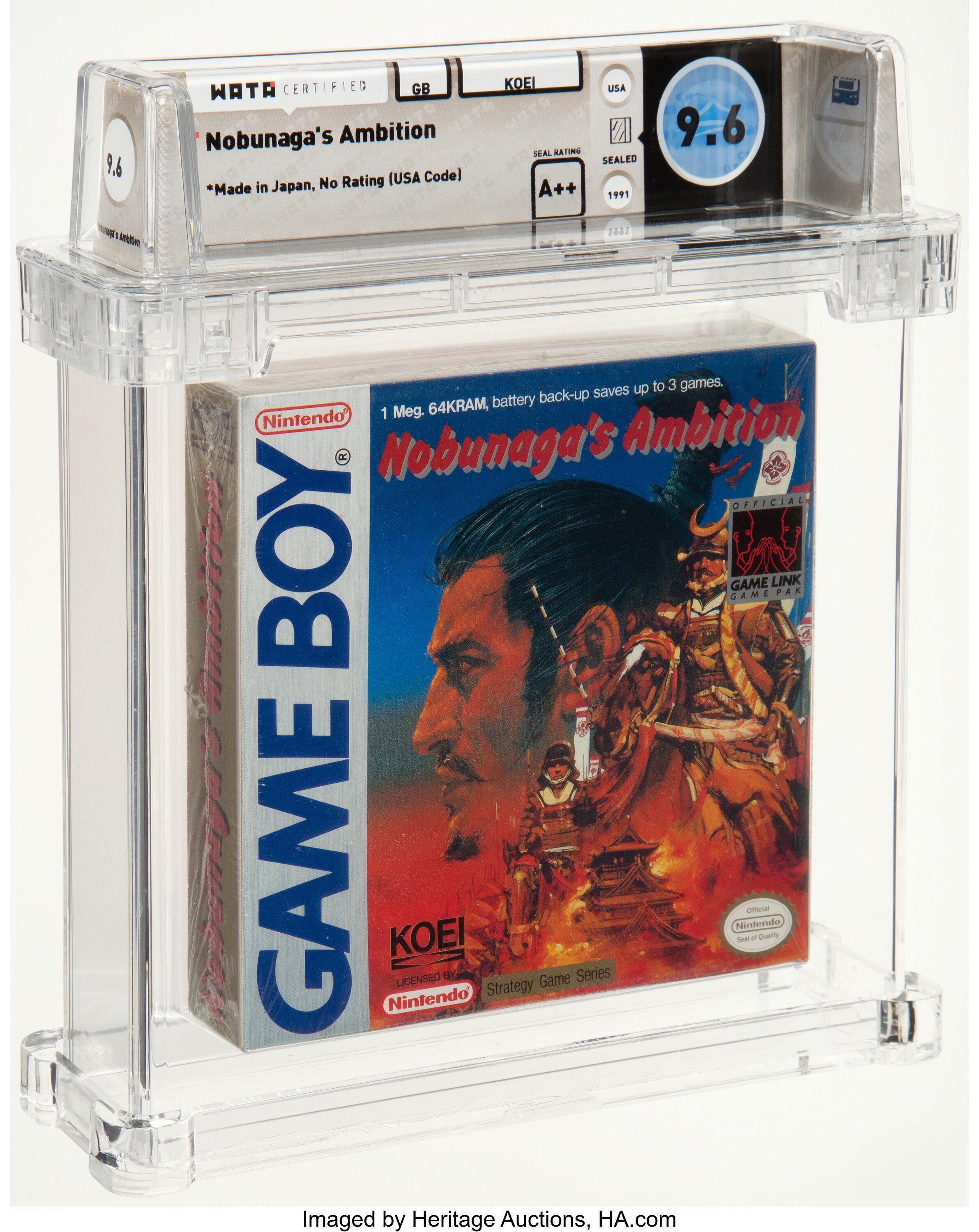 Nobunaga's Ambition (Game Boy): PSA Pop Report & Prices