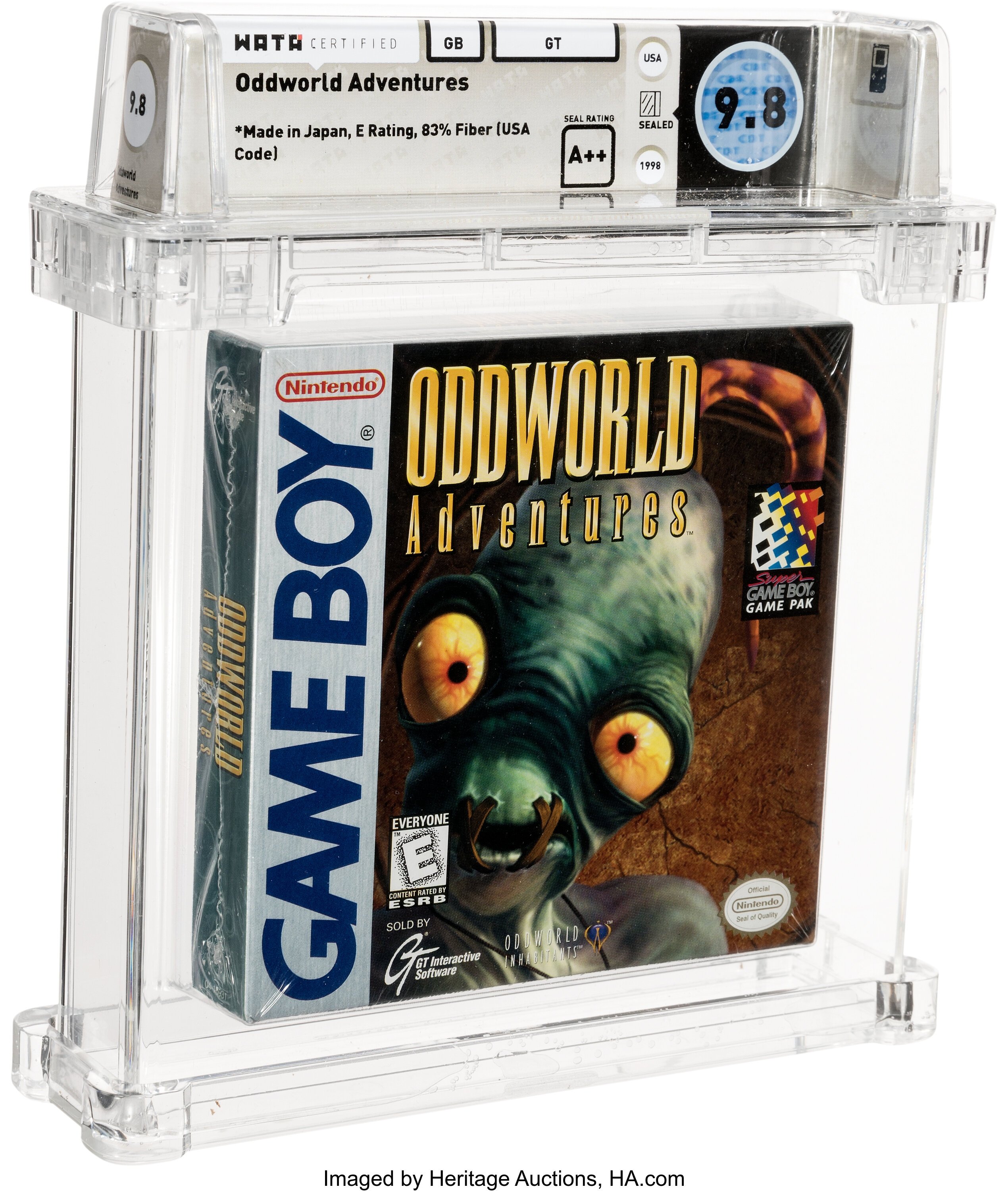 Oddworld Adventures (Game Boy): PSA Pop Report & Prices