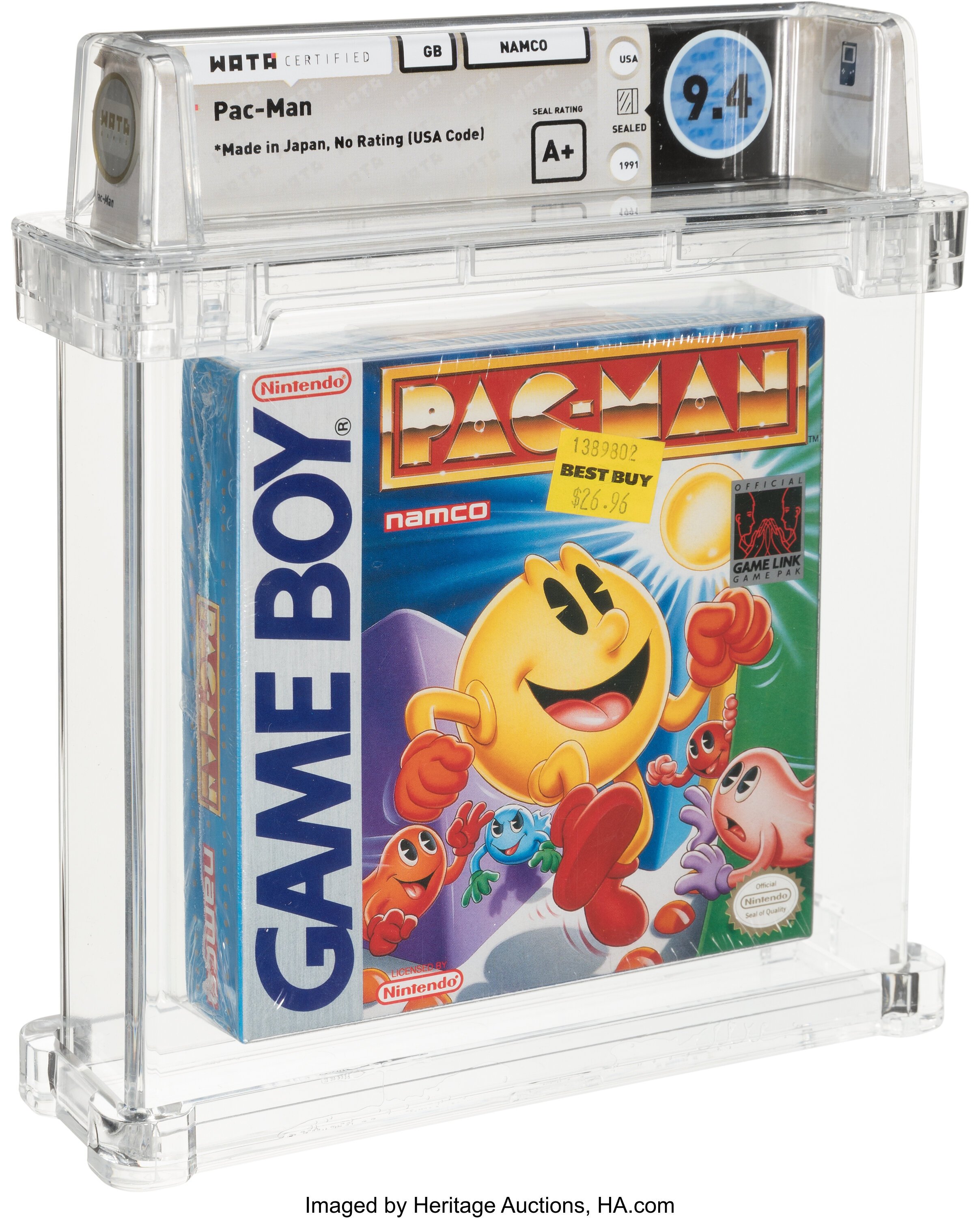 Pac-Man (Game Boy): PSA Pop Report & Prices