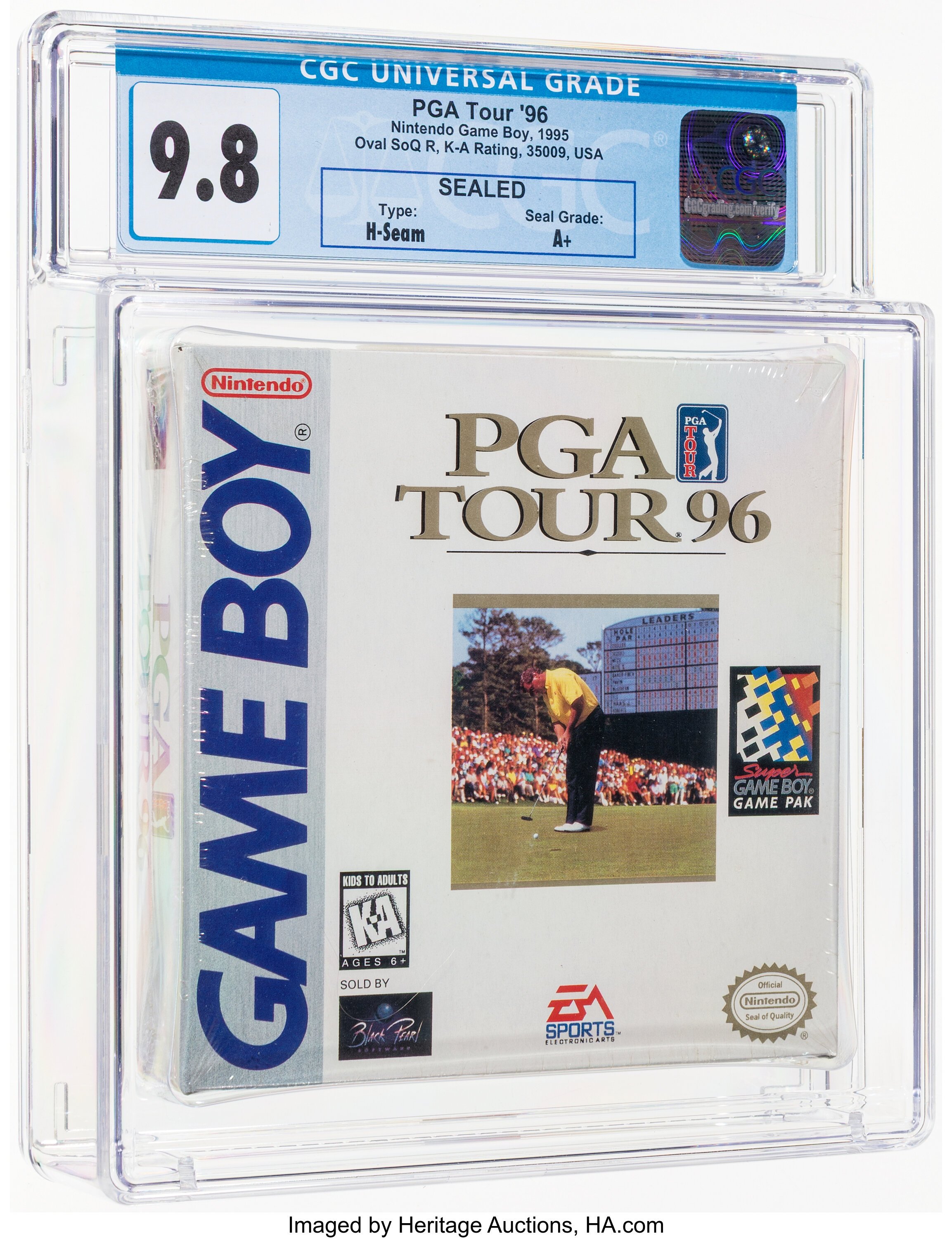 PGA Tour 96 (Game Boy): PSA Pop Report & Prices