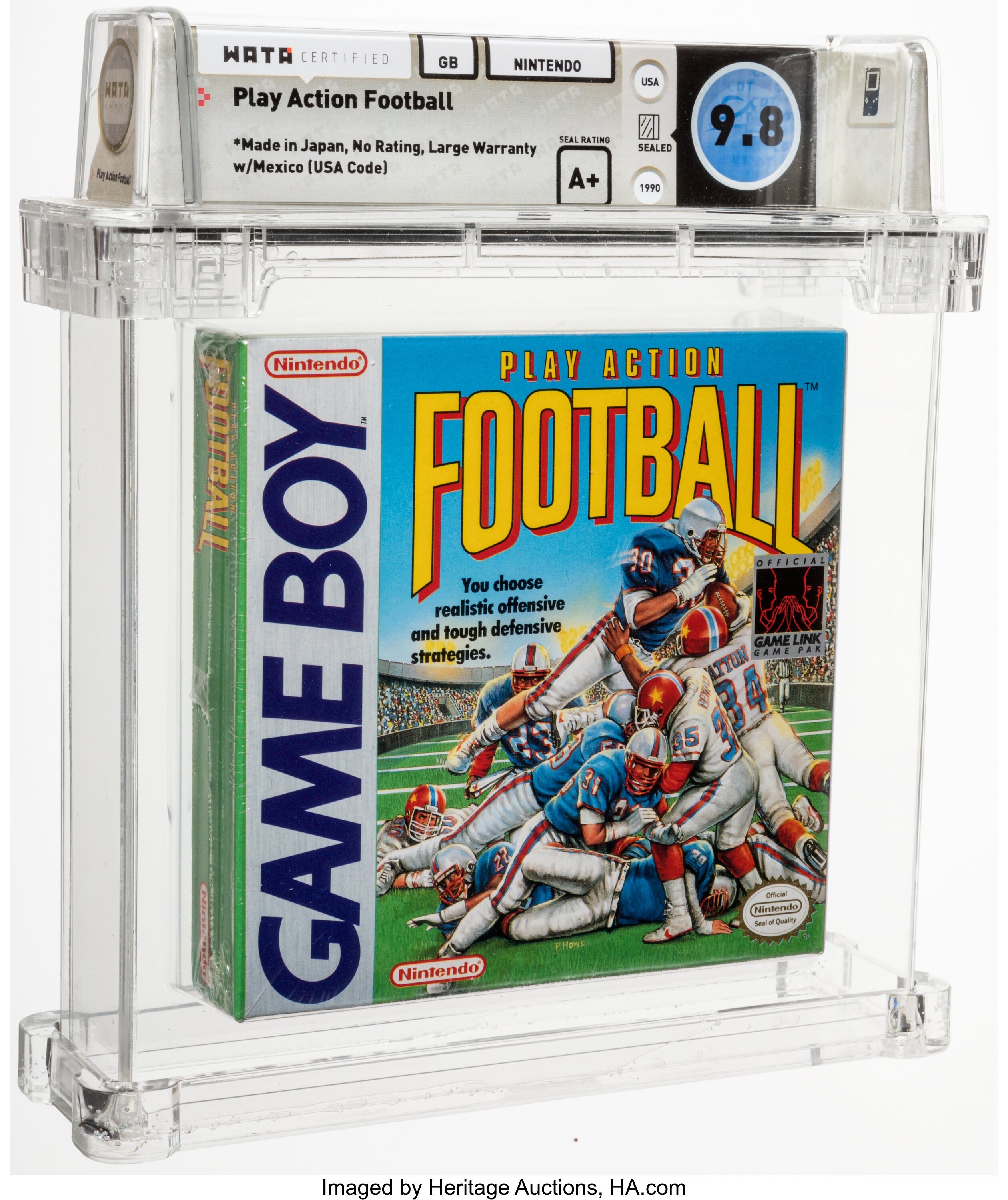 Play Action Football (Game Boy): PSA Pop Report & Prices