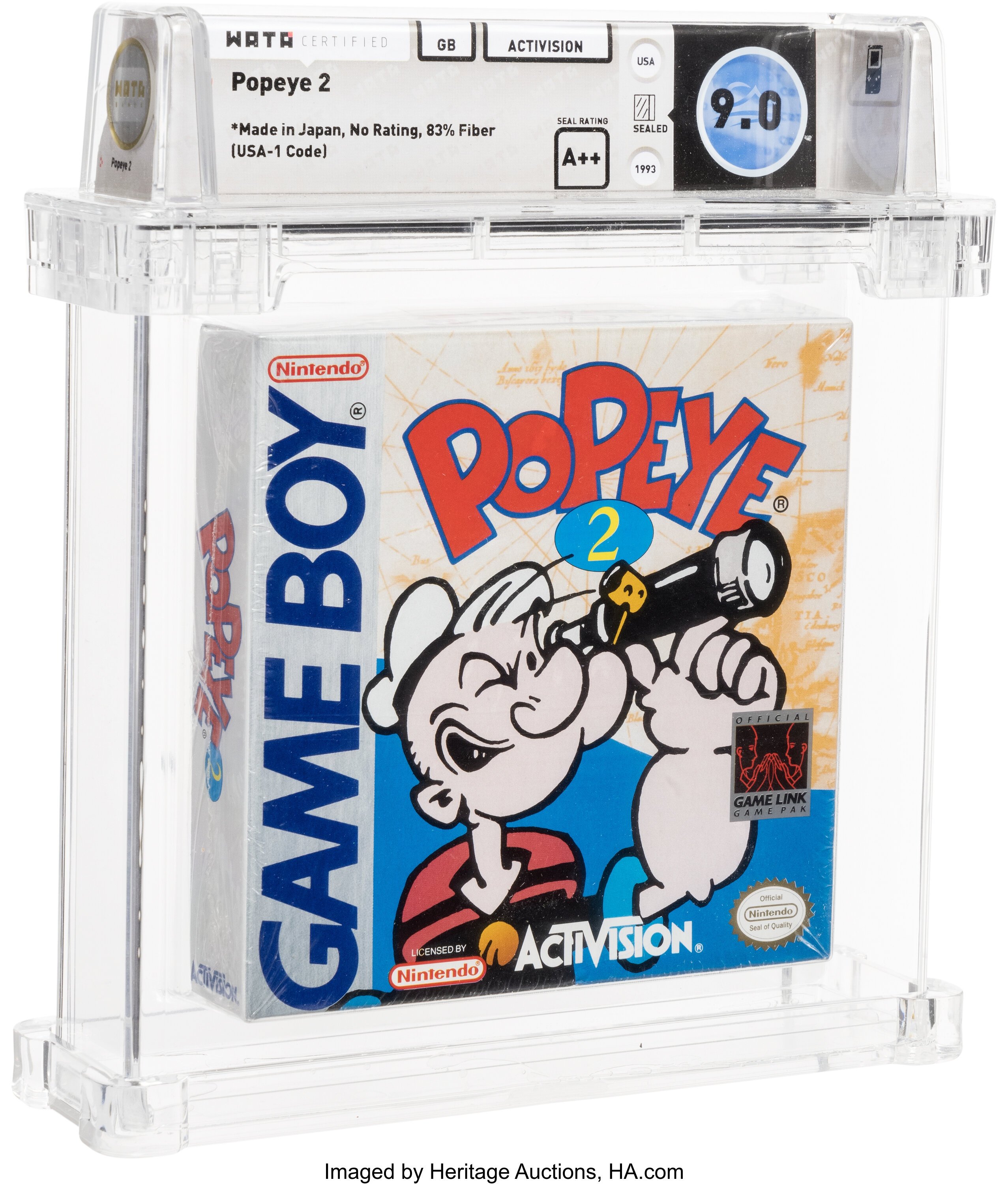 Popeye 2 (Game Boy): PSA Pop Report & Prices