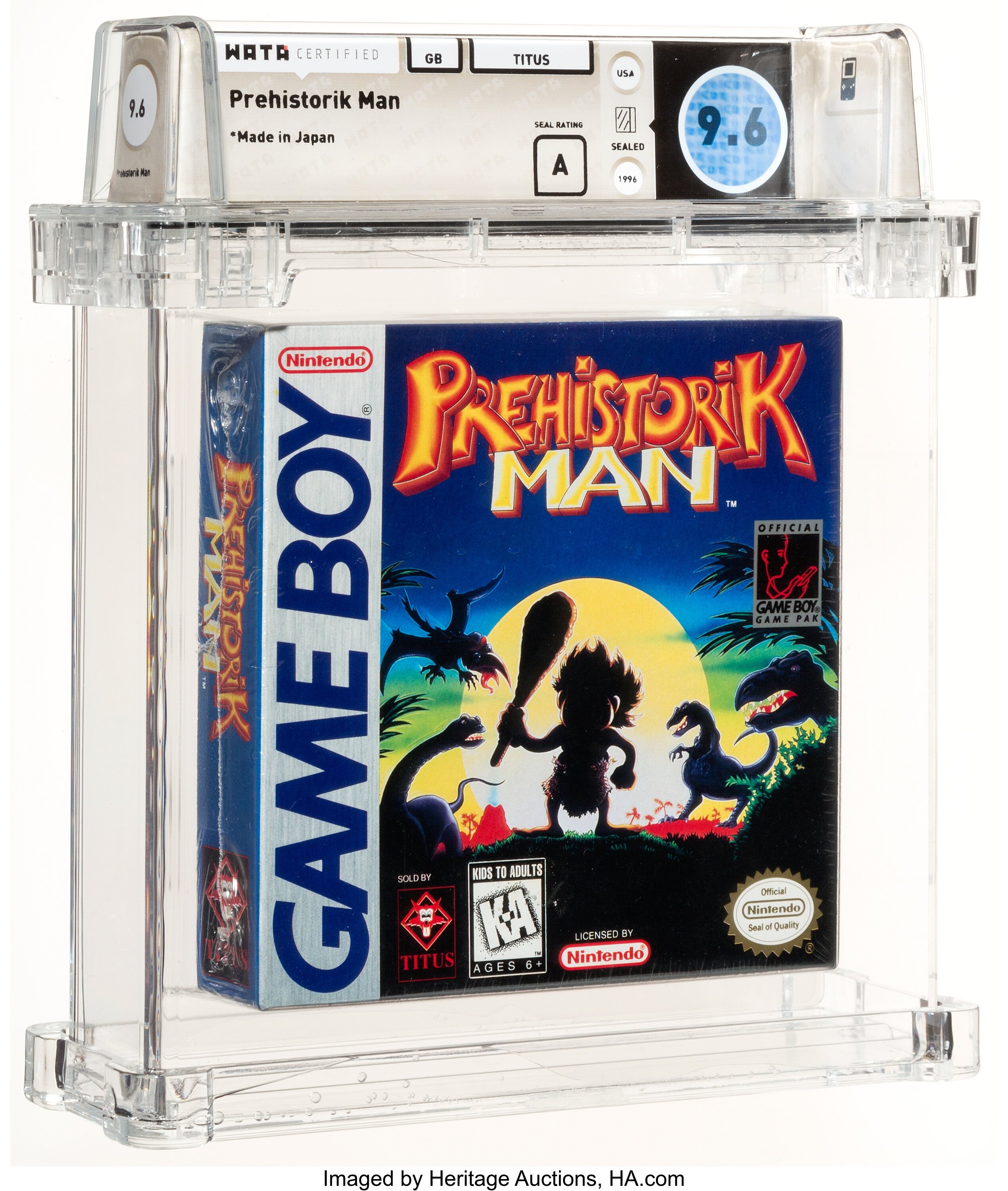Prehistorik Man (Game Boy): PSA Pop Report & Prices