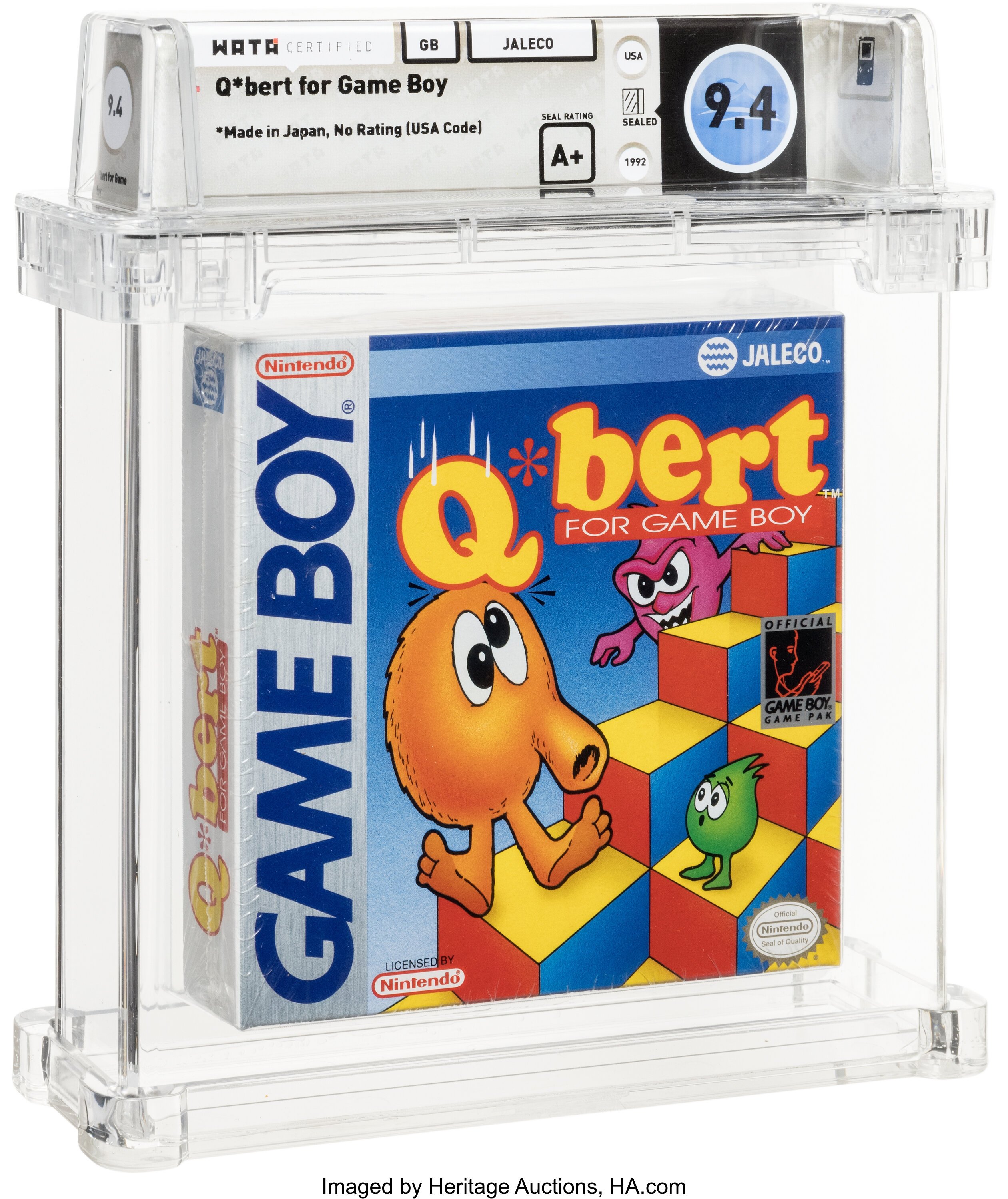 Qbert for Game Boy (Game Boy): PSA Pop Report & Prices