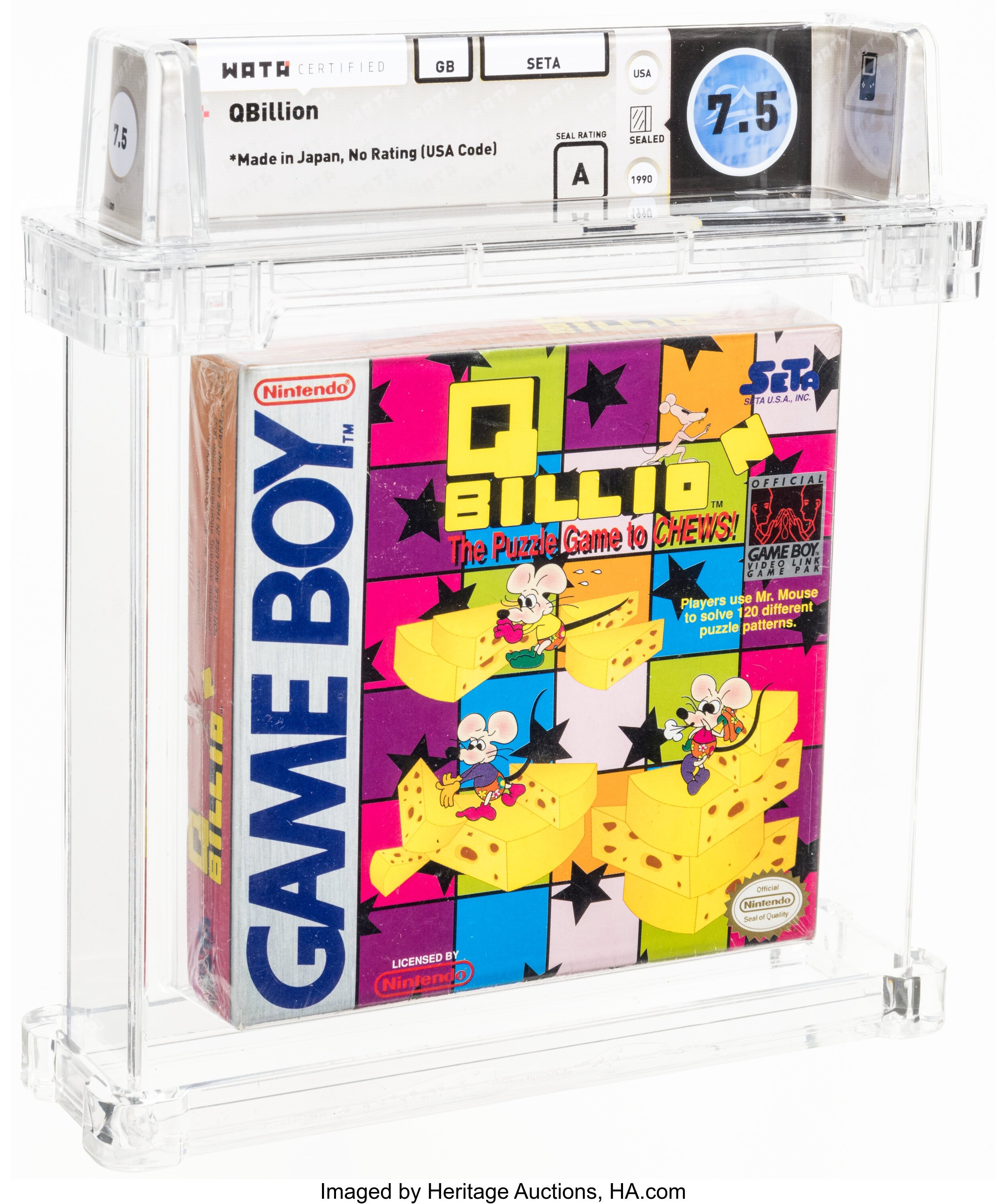 QBillion (Game Boy): PSA Pop Report & Prices