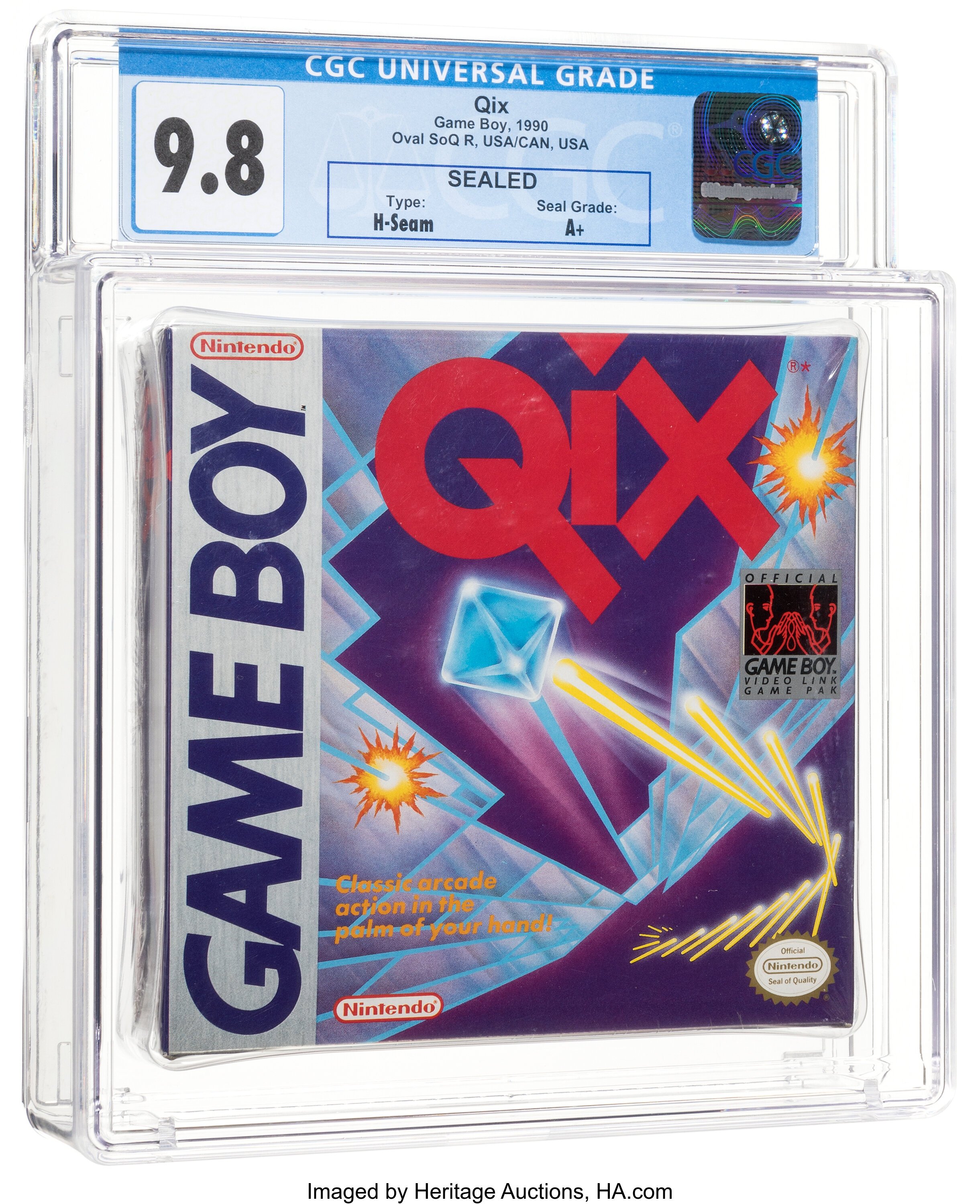 Qix (Game Boy): PSA Pop Report & Prices