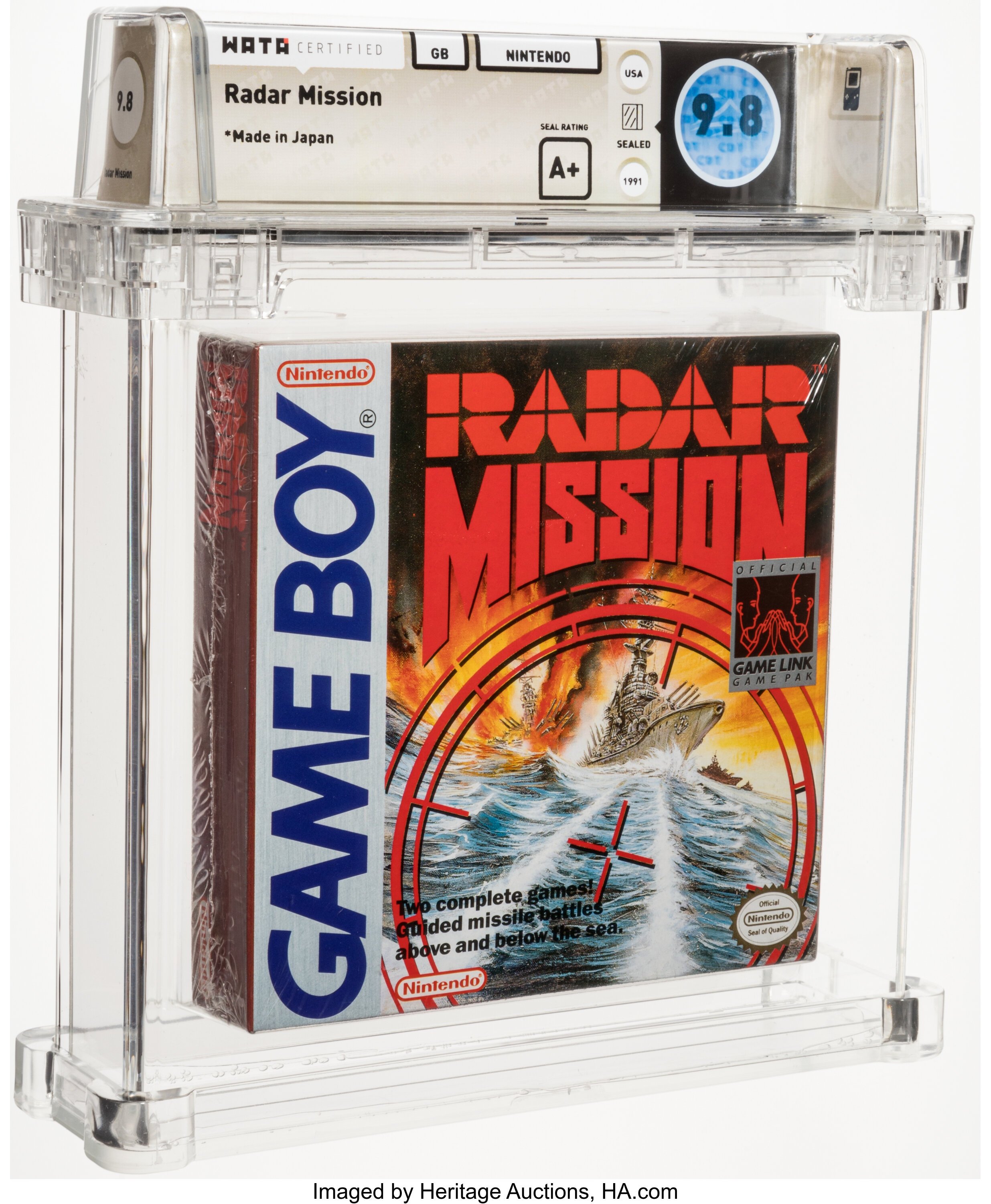 Radar Mission (Game Boy): PSA Pop Report & Prices