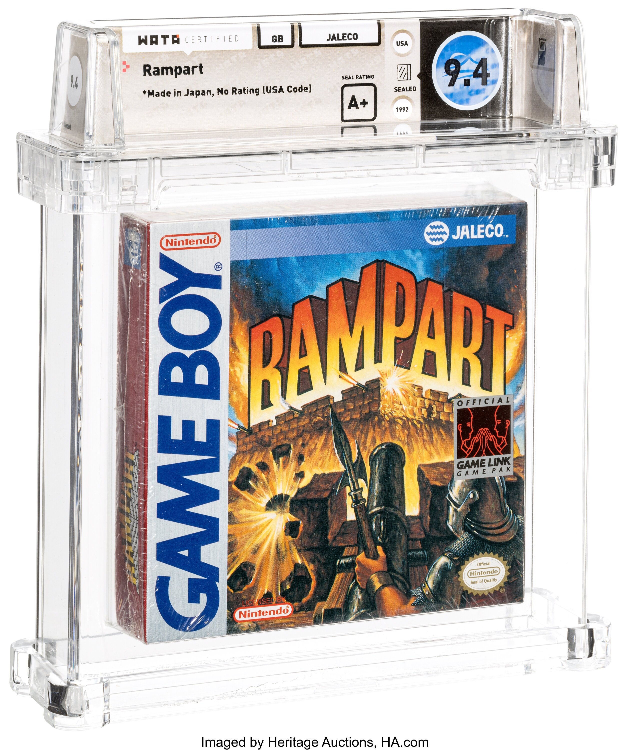 Rampart (Game Boy): PSA Pop Report & Prices