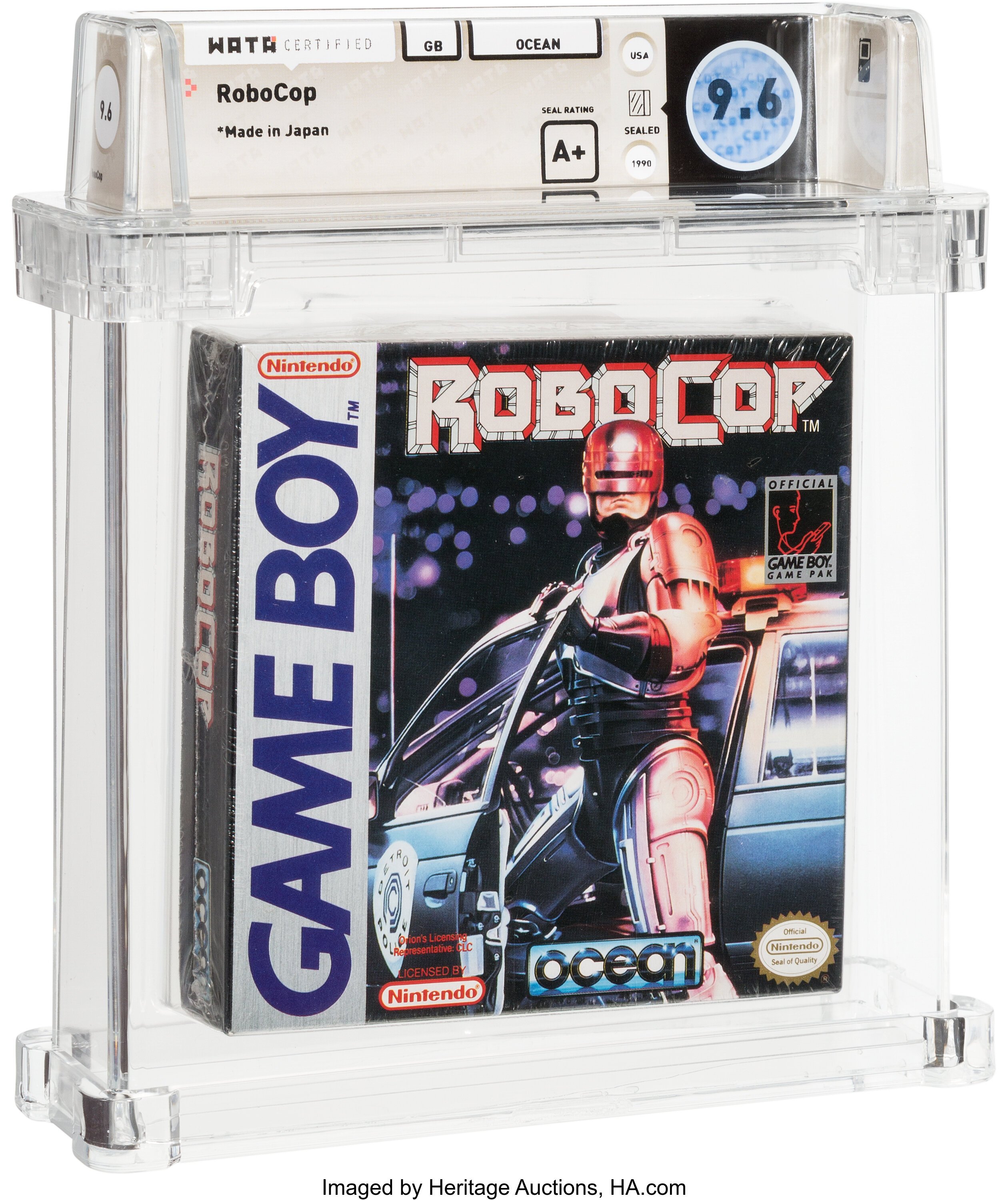 RoboCop (Game Boy): PSA Pop Report & Prices