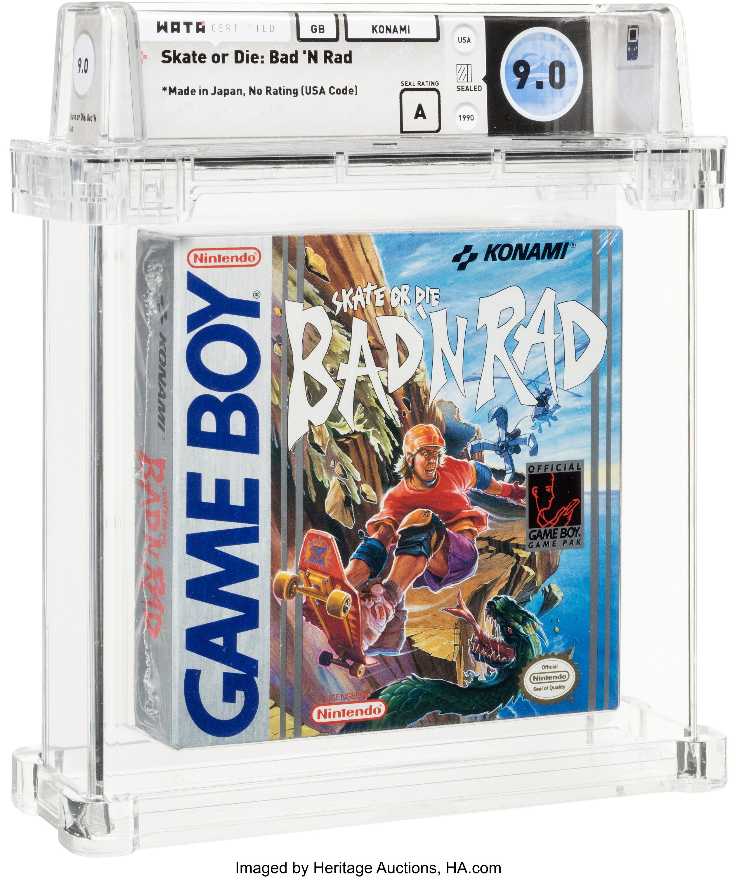 Skate or Die: Bad 'N Rad (Game Boy) — PSA Pop & Prices