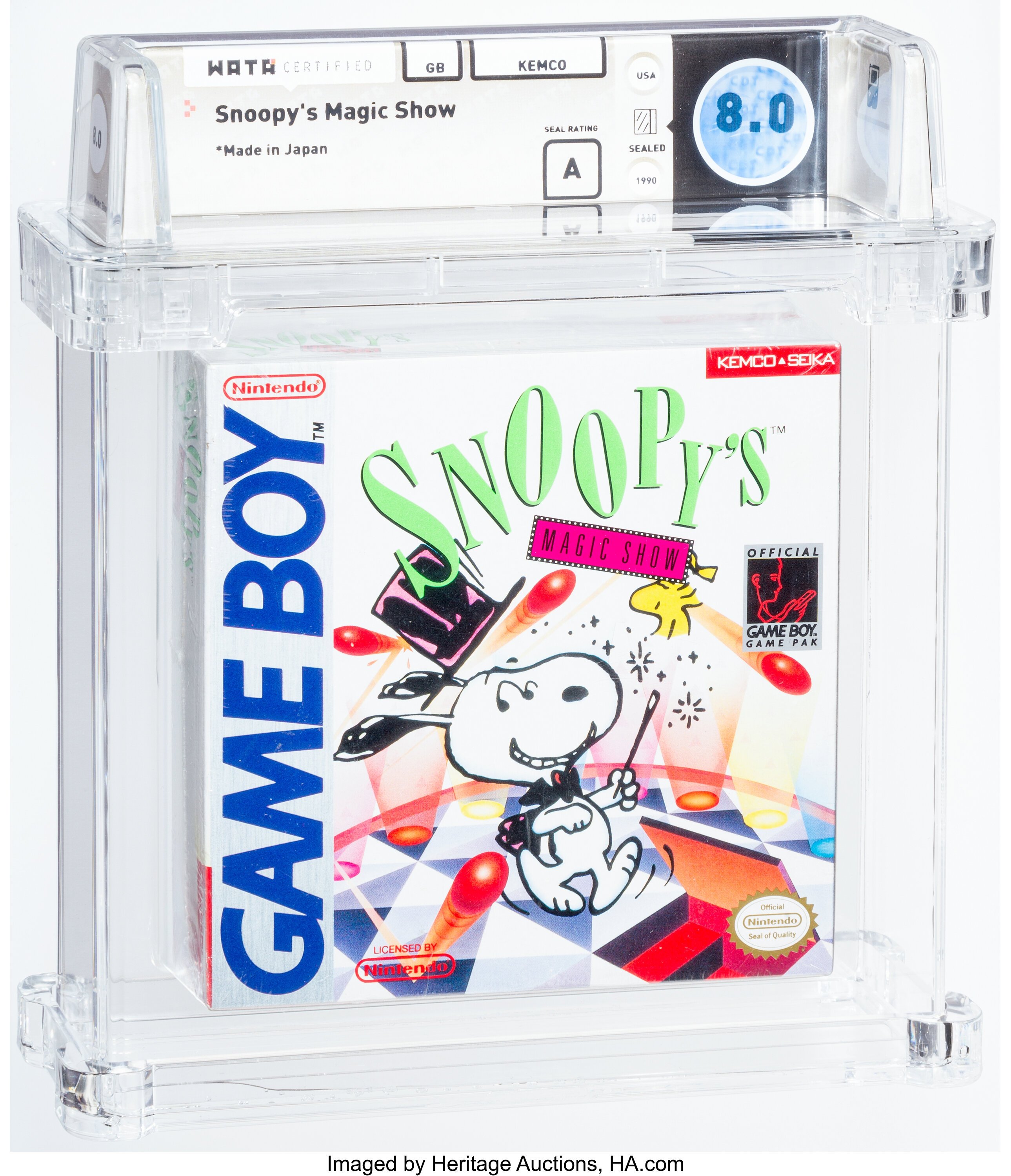 Snoopy's Magic Show (Game Boy): PSA Pop Report & Prices