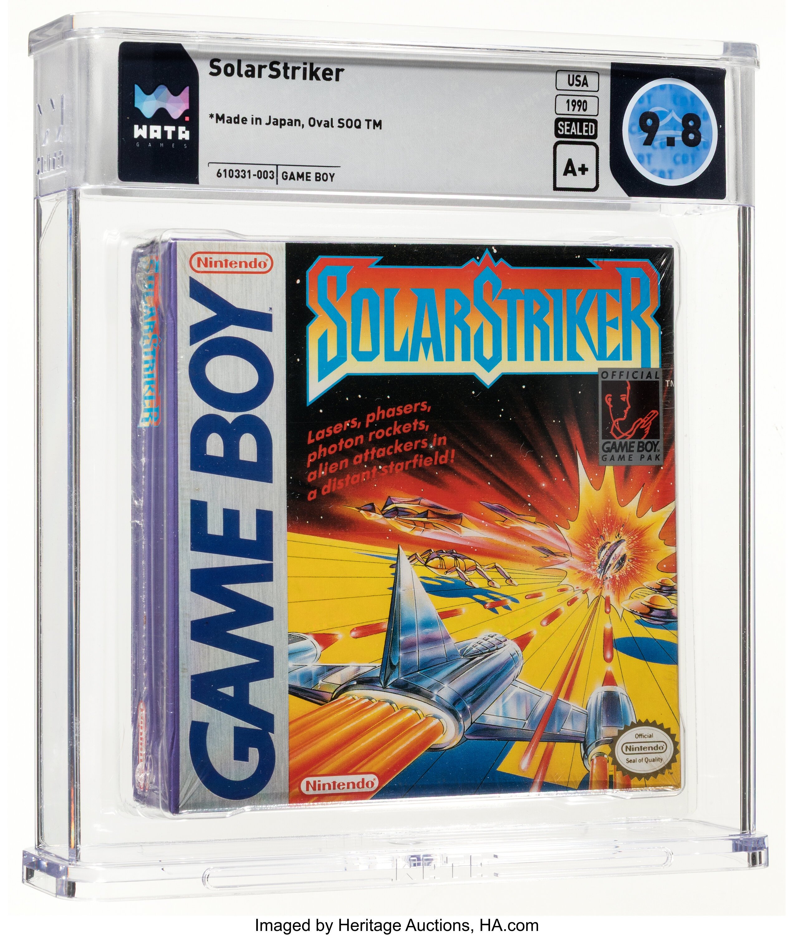 SolarStriker (Game Boy): PSA Pop Report & Prices