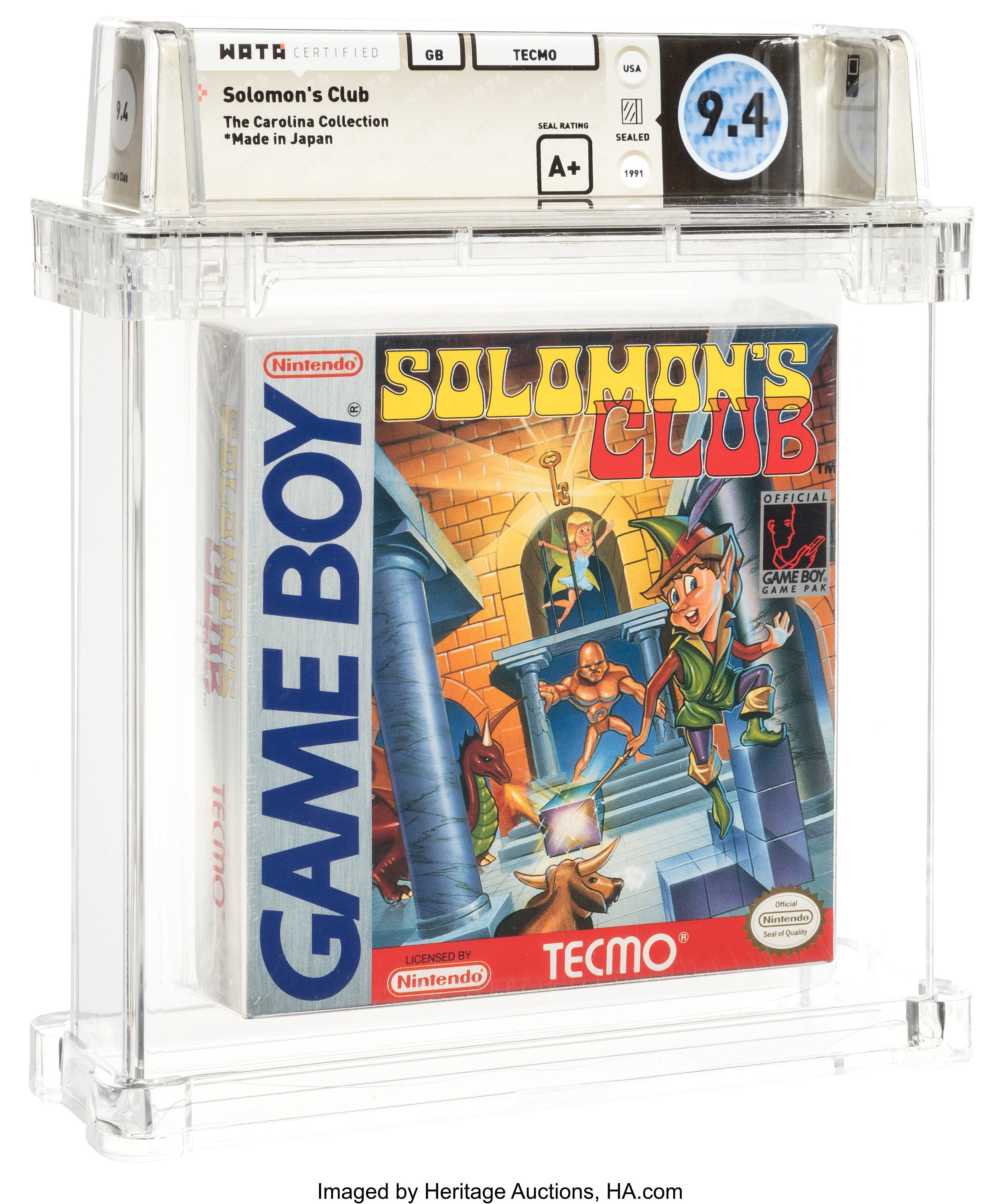 Solomon's Club (Game Boy): PSA Pop Report & Prices