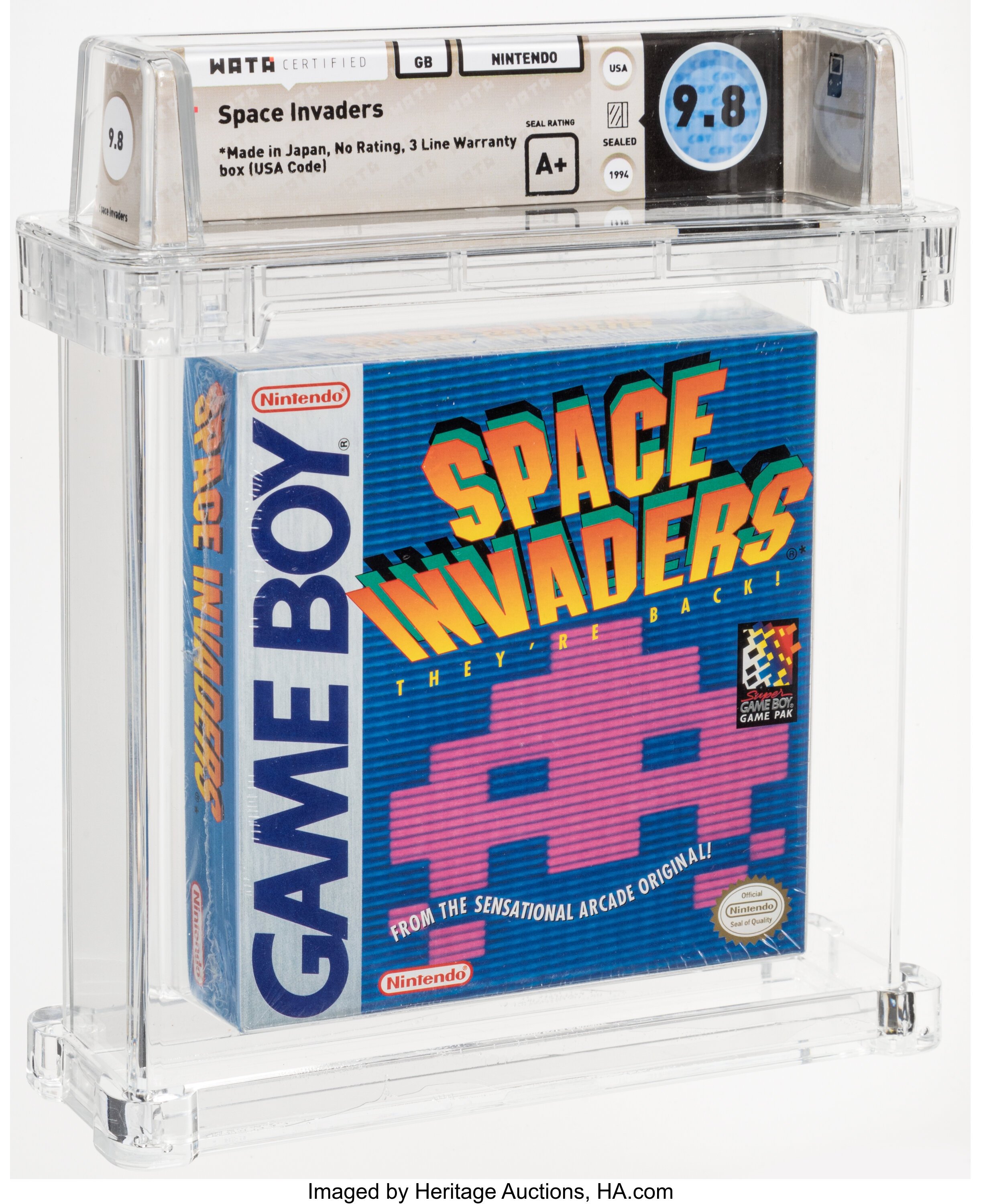 Space Invaders (Game Boy): PSA Pop Report & Prices