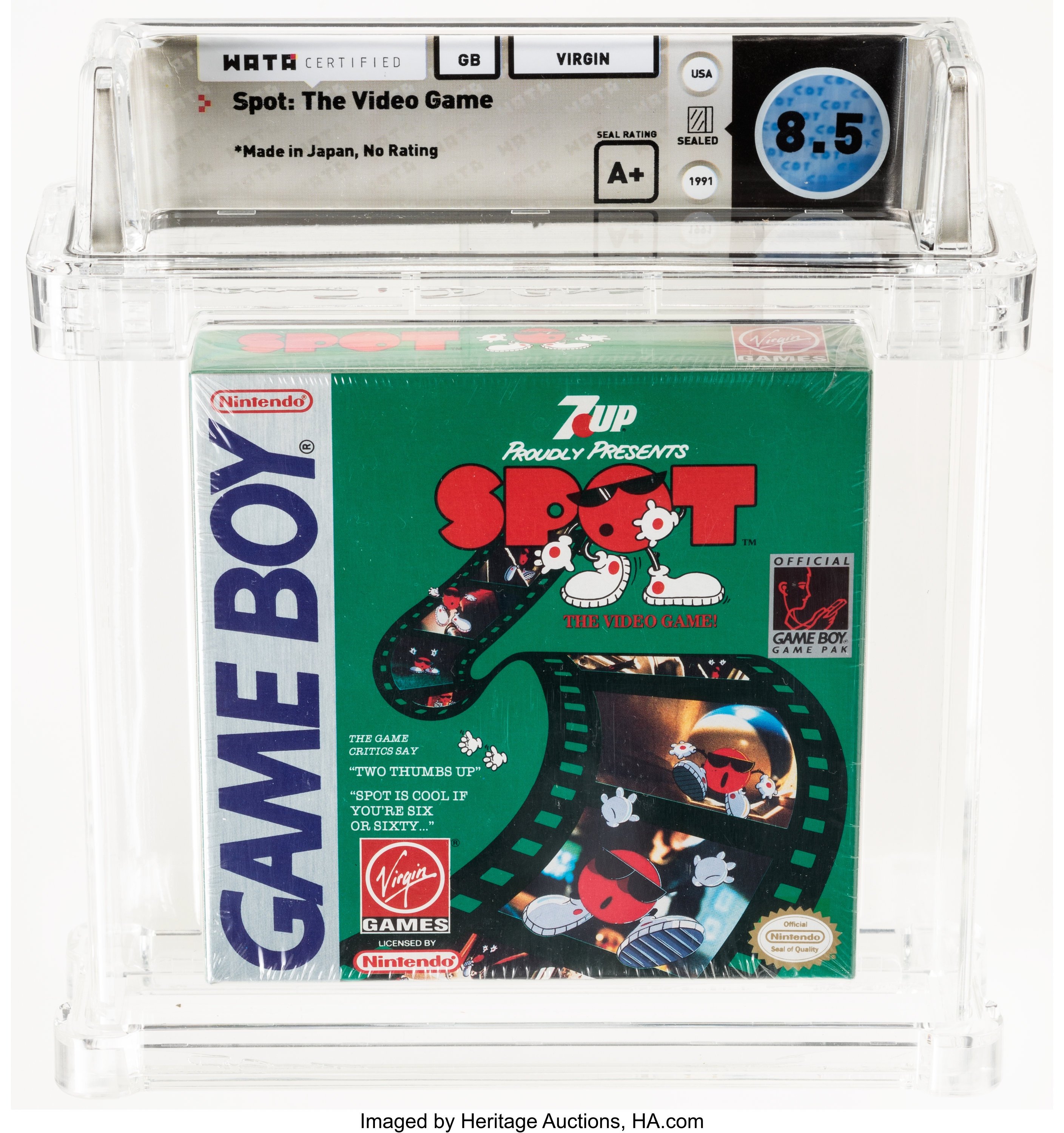 Spot: The Video Game (Game Boy) — PSA Pop Report & Prices