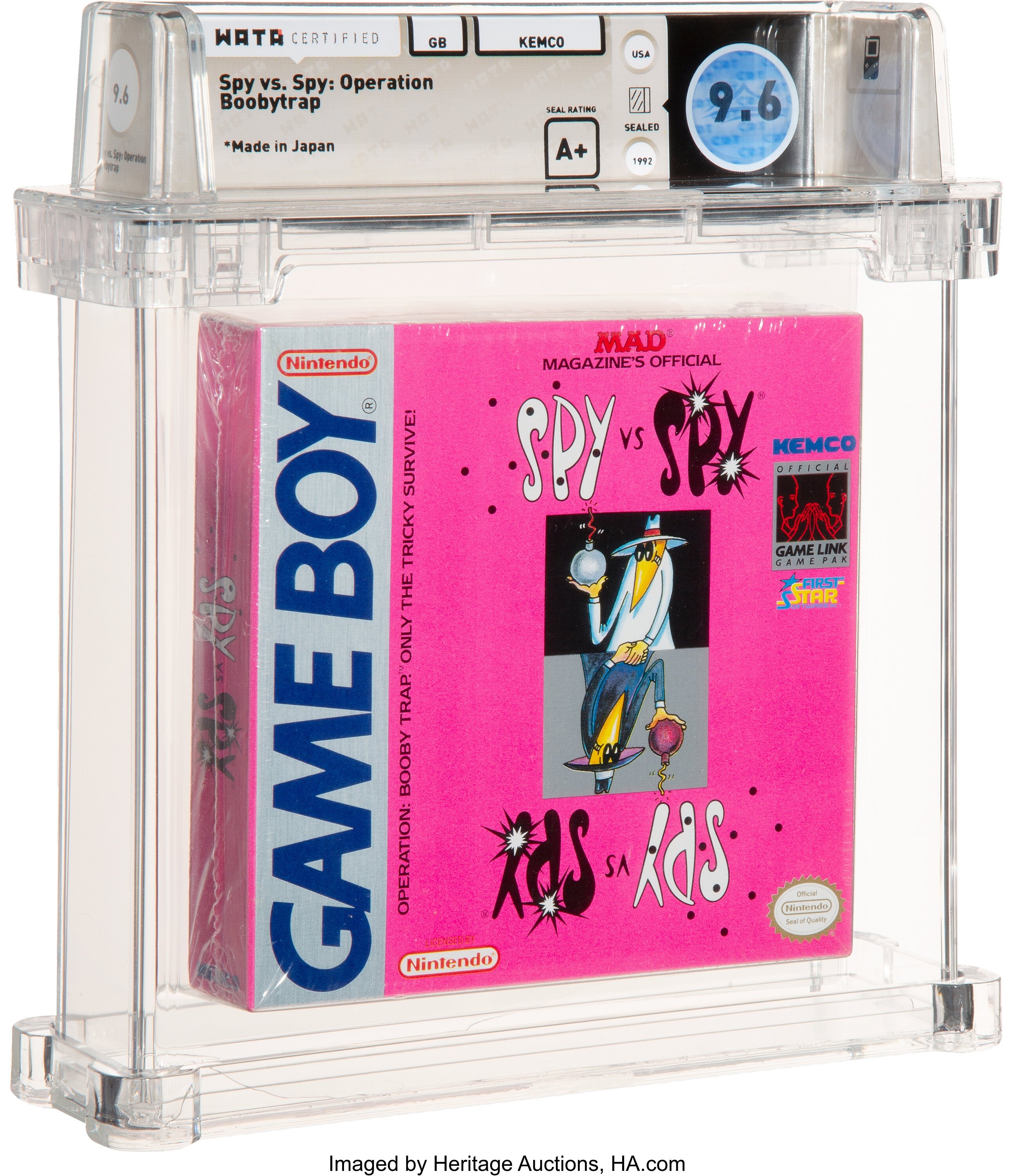 Spy vs. Spy: Operation Boobytrap (Game Boy) — Pop Report