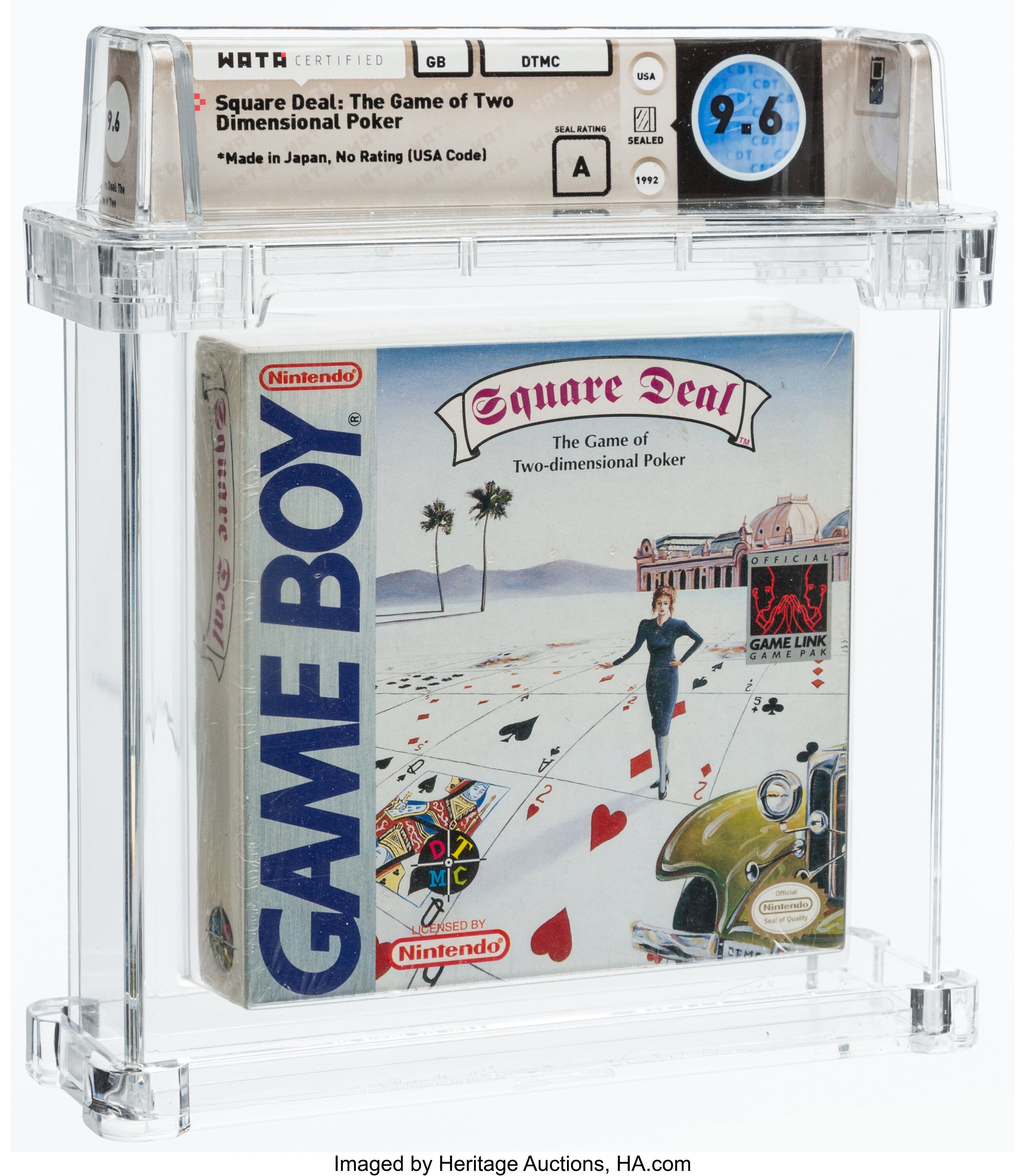 Square Deal: The Game of Two Dimensional Poker (Game Boy)