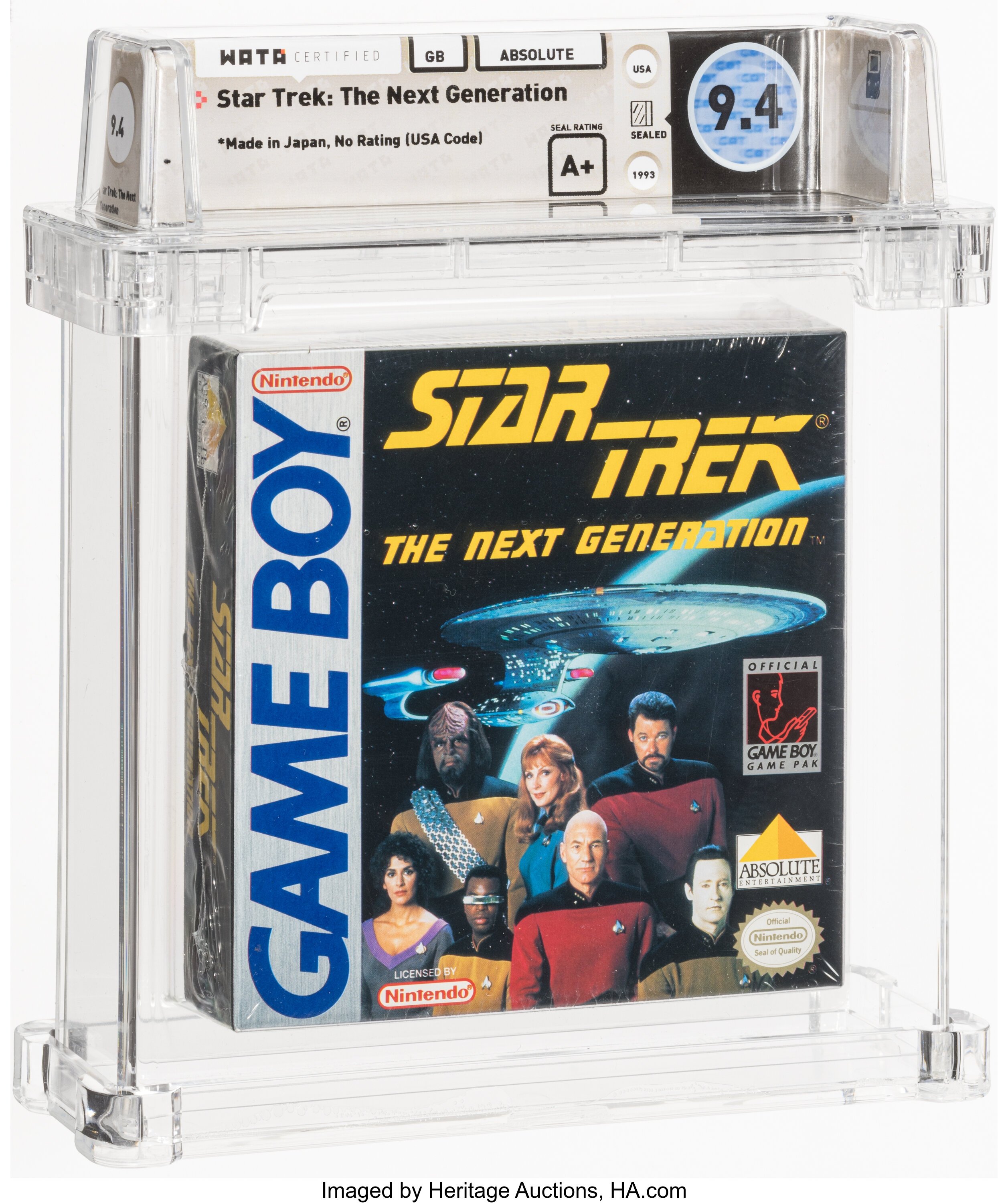Star Trek: The Next Generation (Game Boy) — PSA Pop & Prices