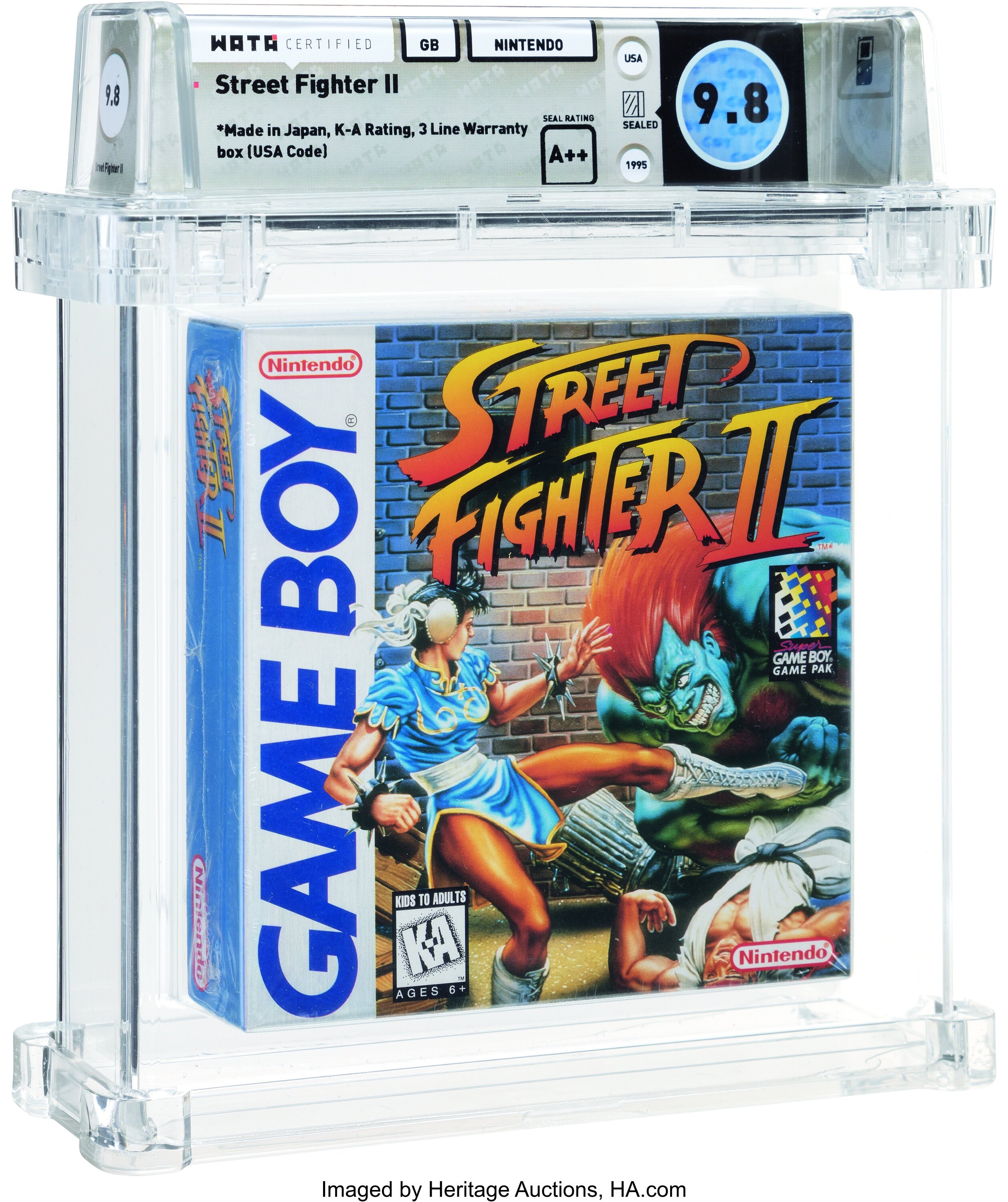 Street Fighter II (Game Boy): PSA Pop Report & Prices
