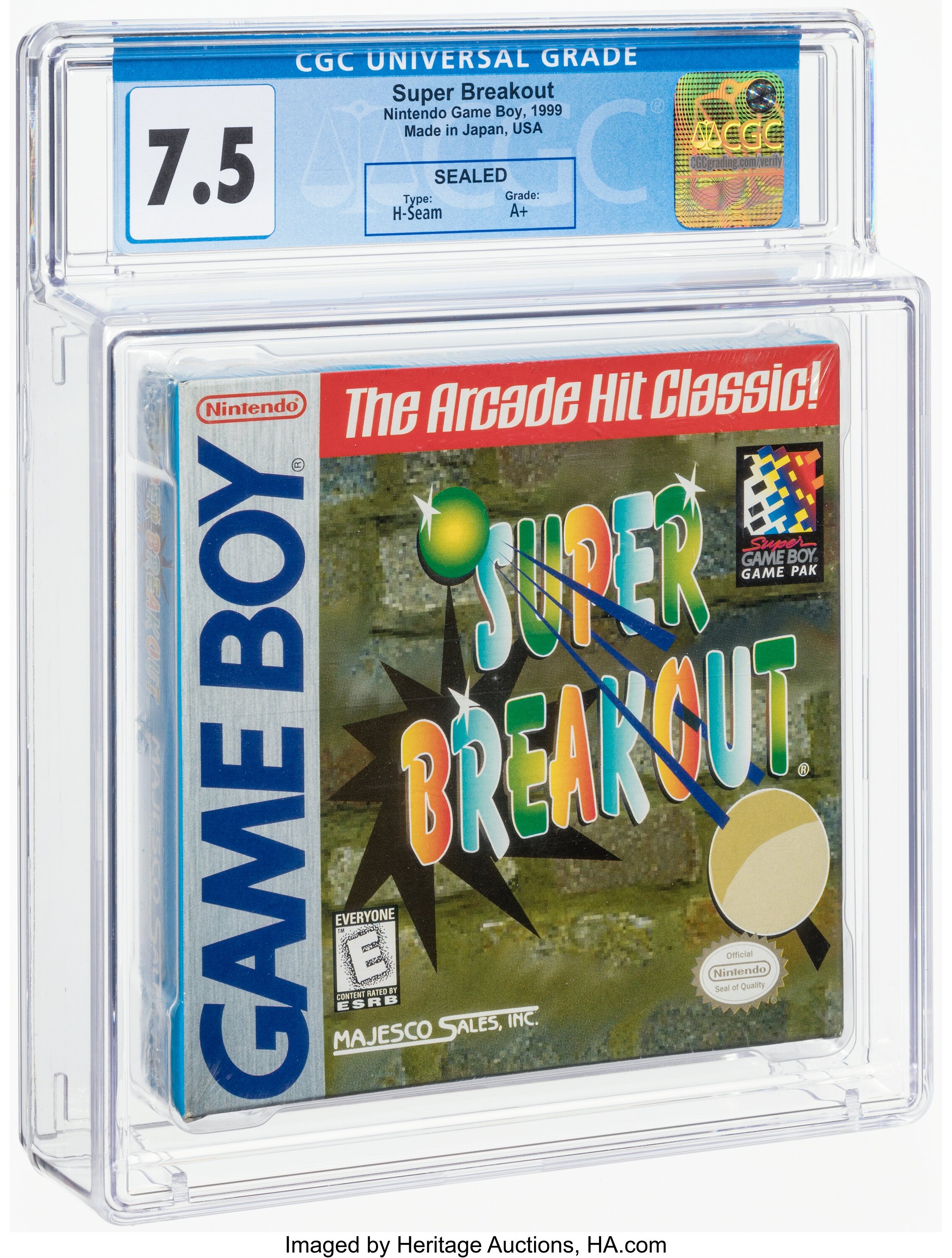 Super Breakout (Game Boy): PSA Pop Report & Prices
