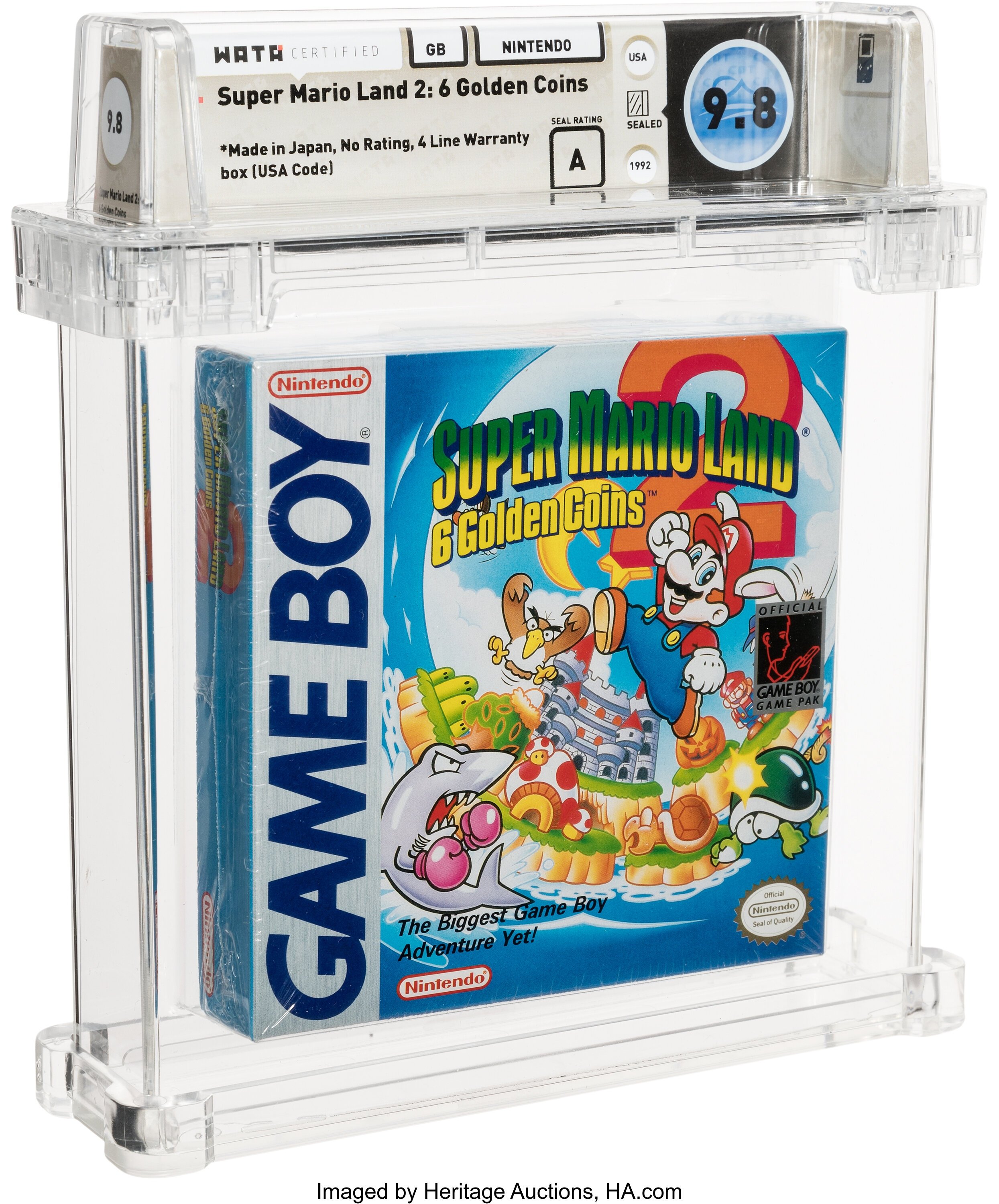 Super Mario Land 2: 6 Golden Coins (Game Boy) — Pop Report