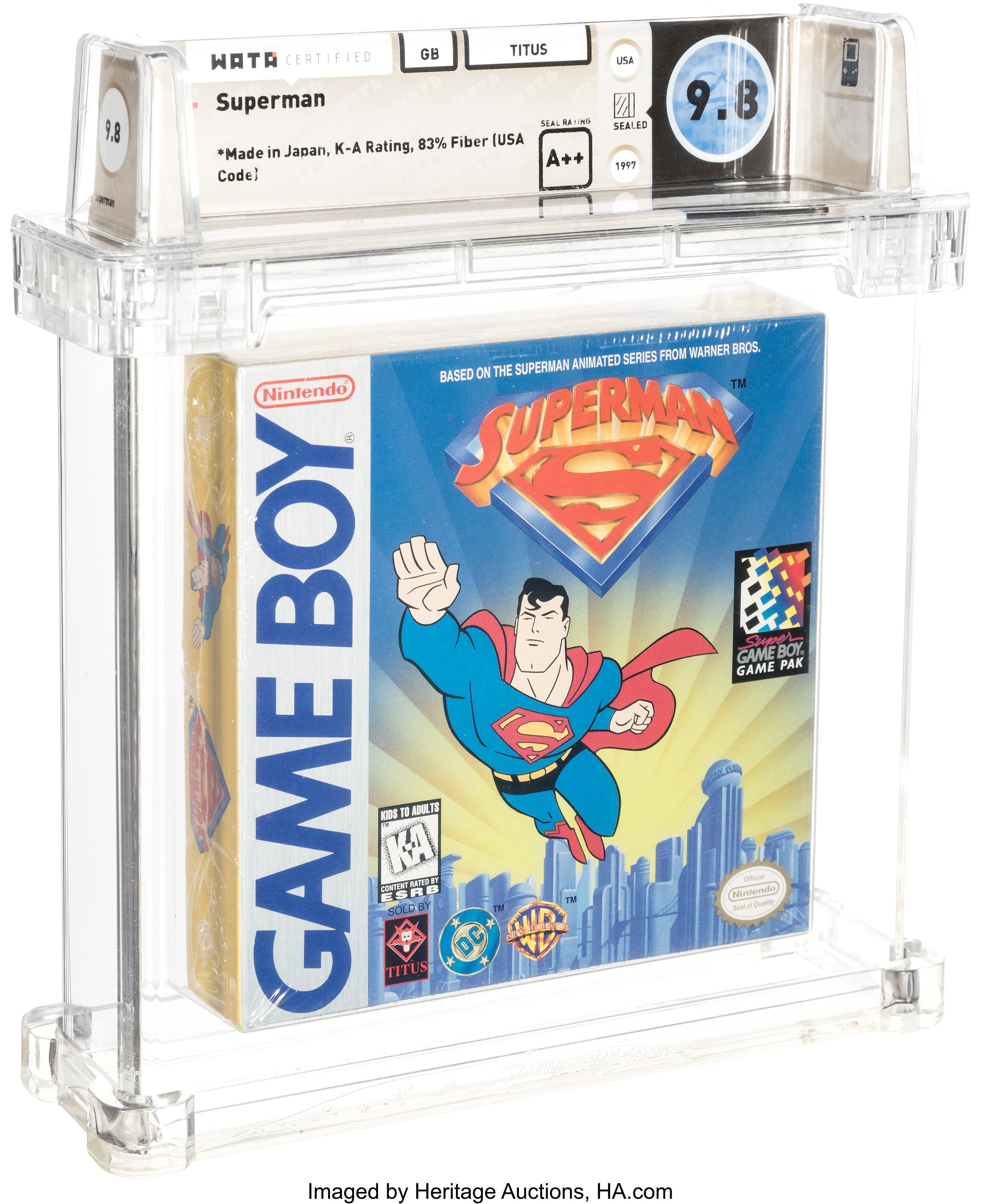 Superman (Game Boy): PSA Pop Report & Prices