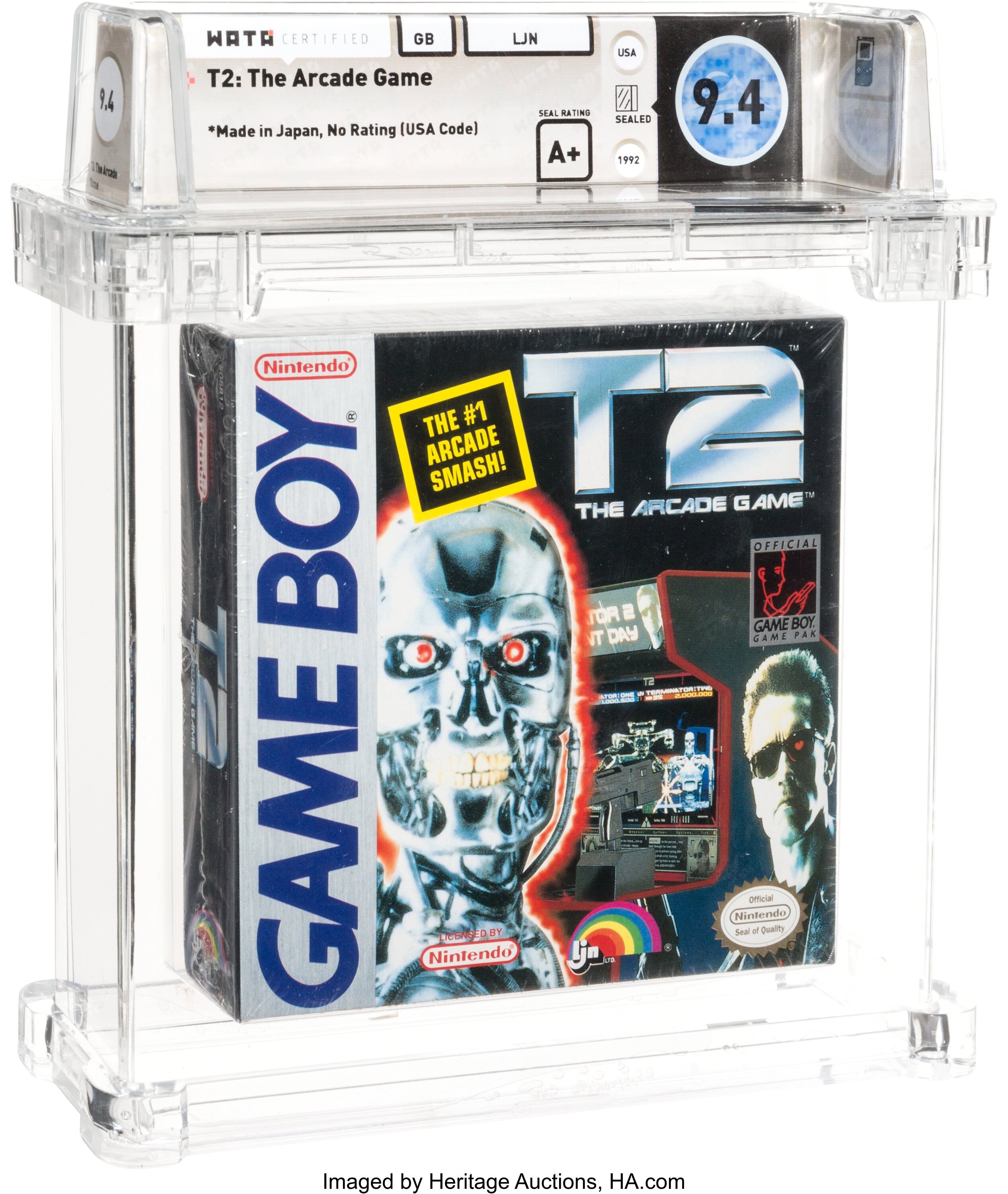 T2: The Arcade Game (Game Boy) — PSA Pop Report & Prices