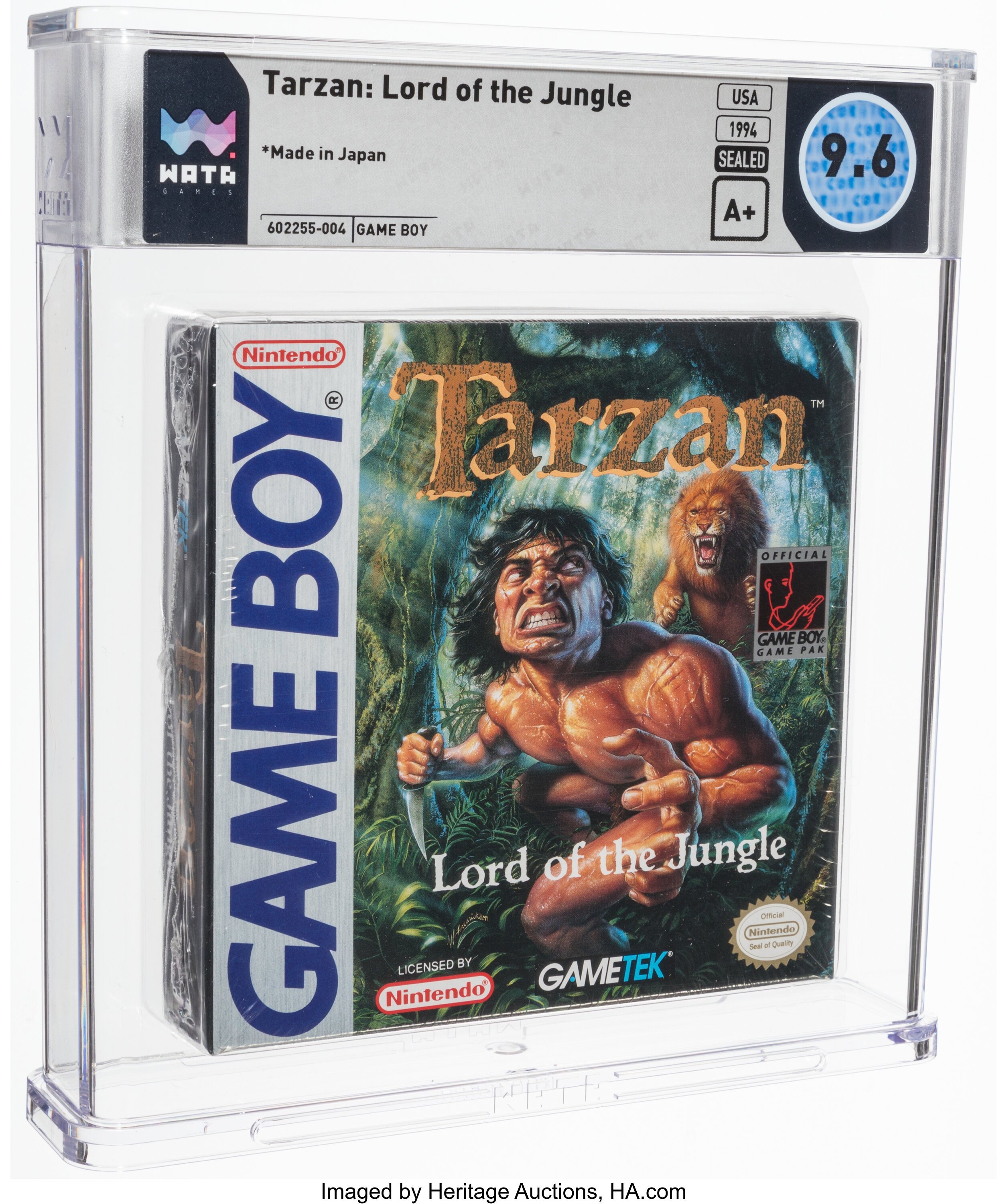 Tarzan: Lord of the Jungle (Game Boy) — PSA Pop & Prices