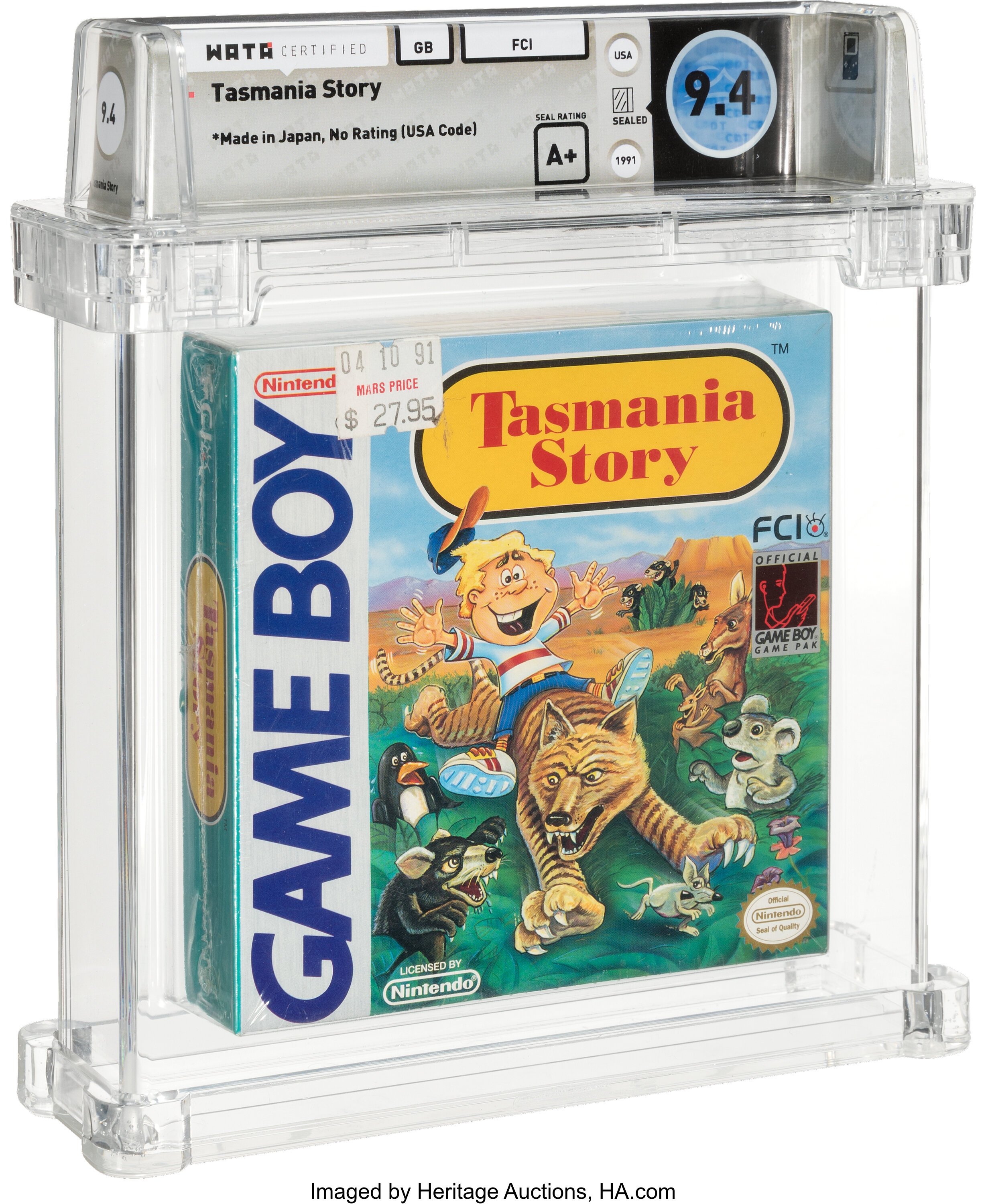 Tasmania Story (Game Boy): PSA Pop Report & Prices
