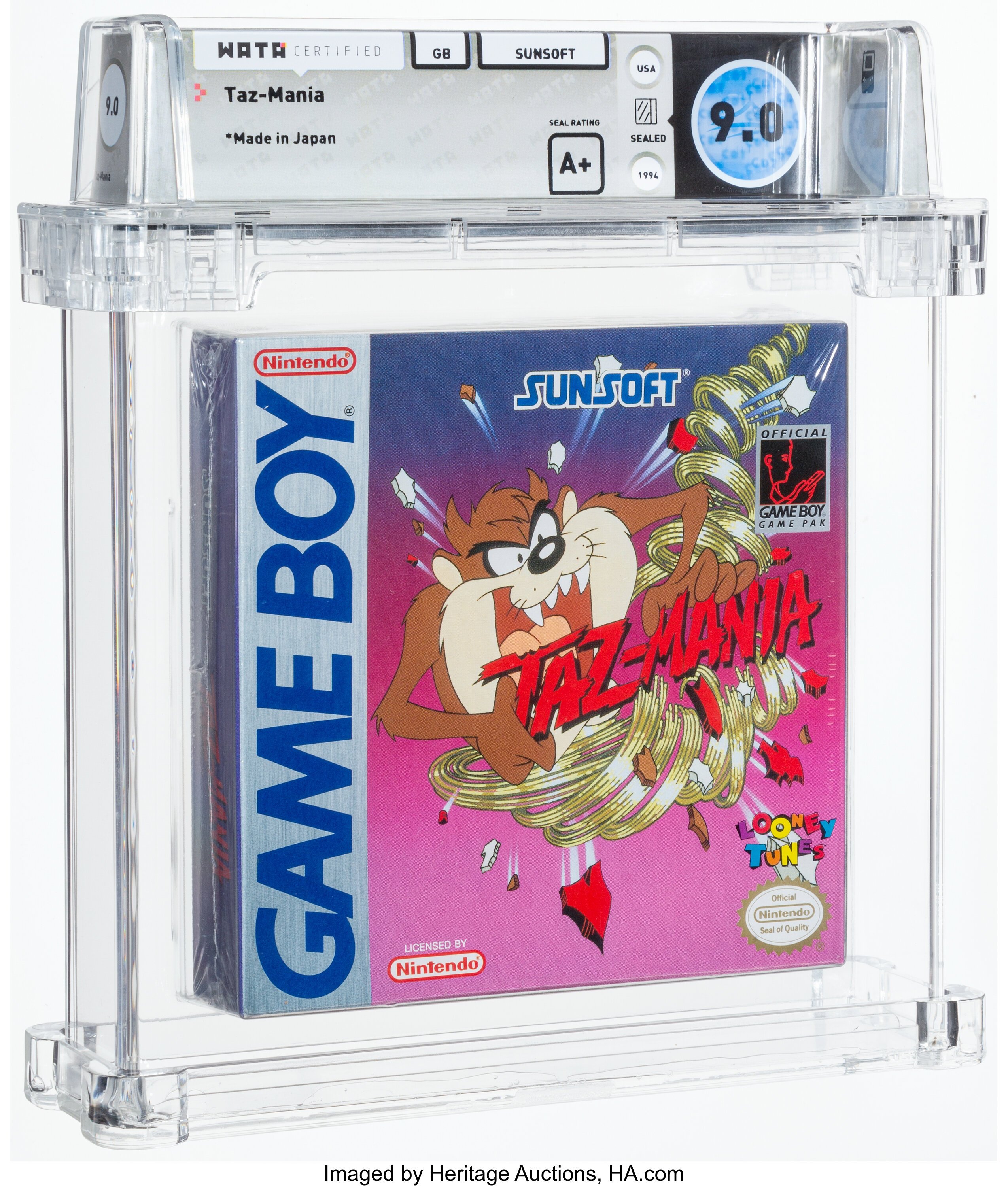 Taz-Mania (Game Boy): PSA Pop Report & Prices