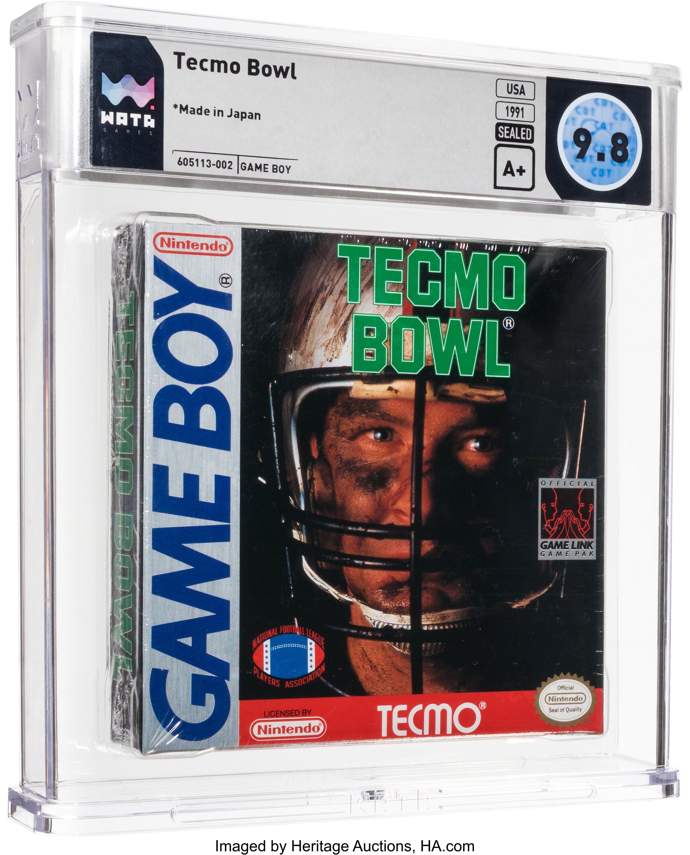 Tecmo Bowl (Game Boy): PSA Pop Report & Prices