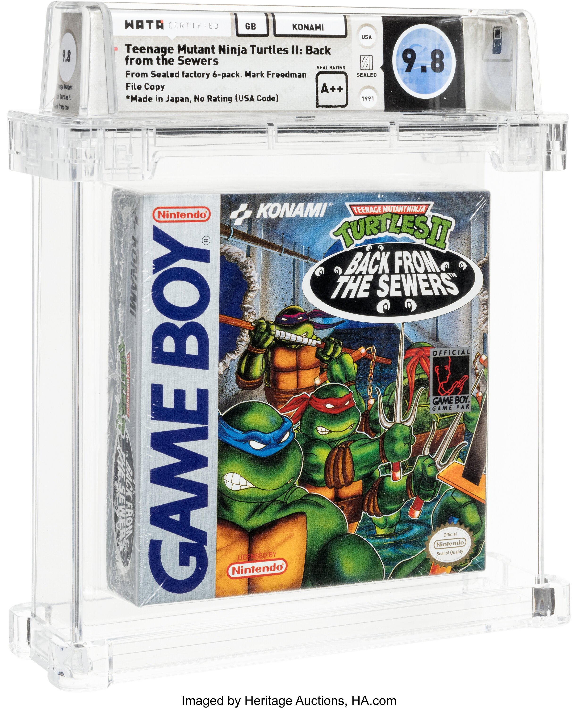 Teenage Mutant Ninja Turtles II: Back from the Sewers (Game Boy)