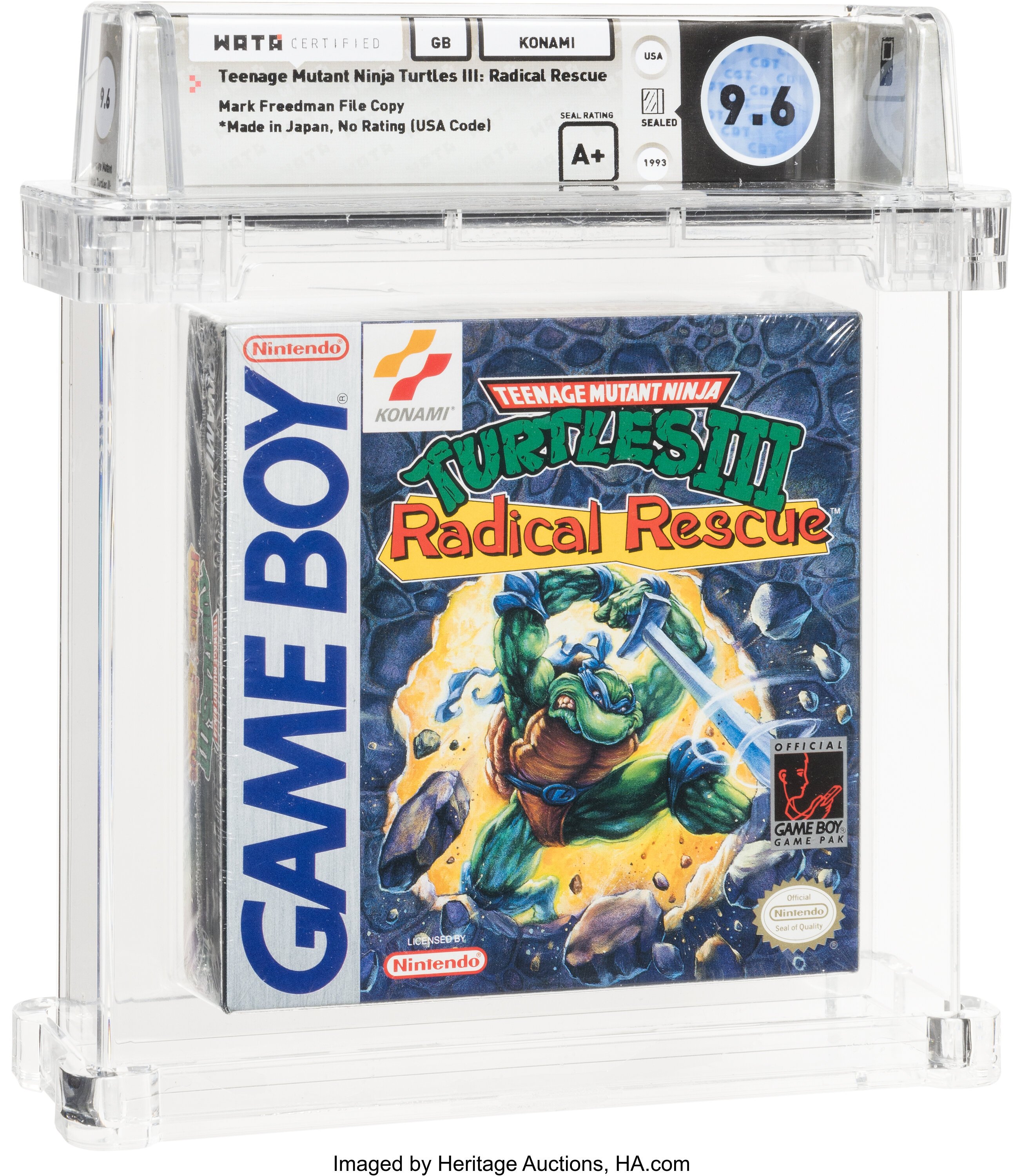 Teenage Mutant Ninja Turtles III: Radical Rescue (Game Boy)