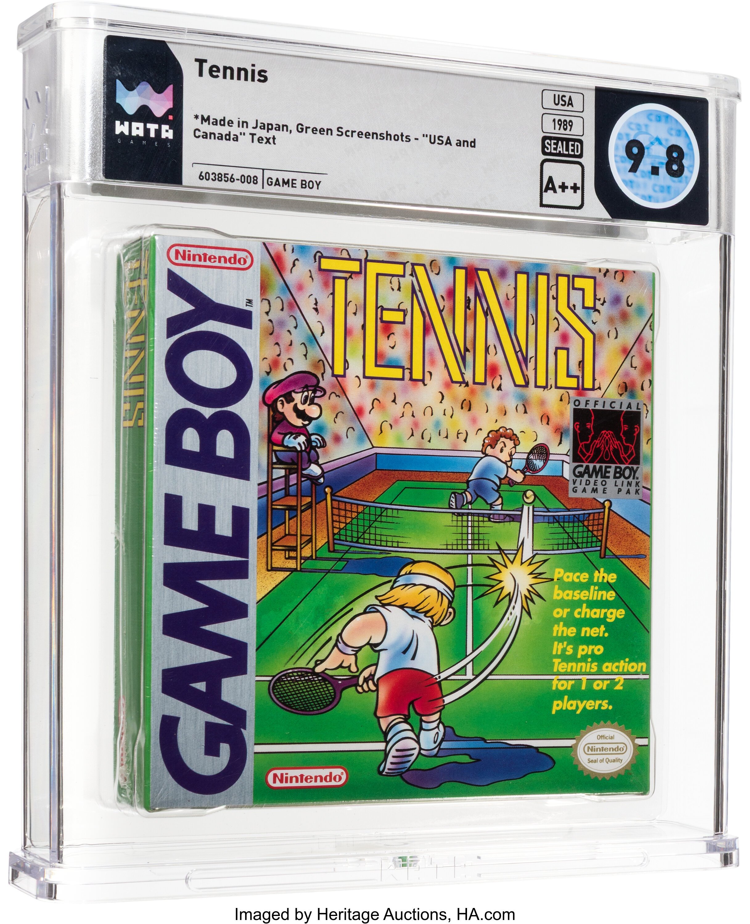 Tennis (Game Boy): PSA Pop Report & Prices