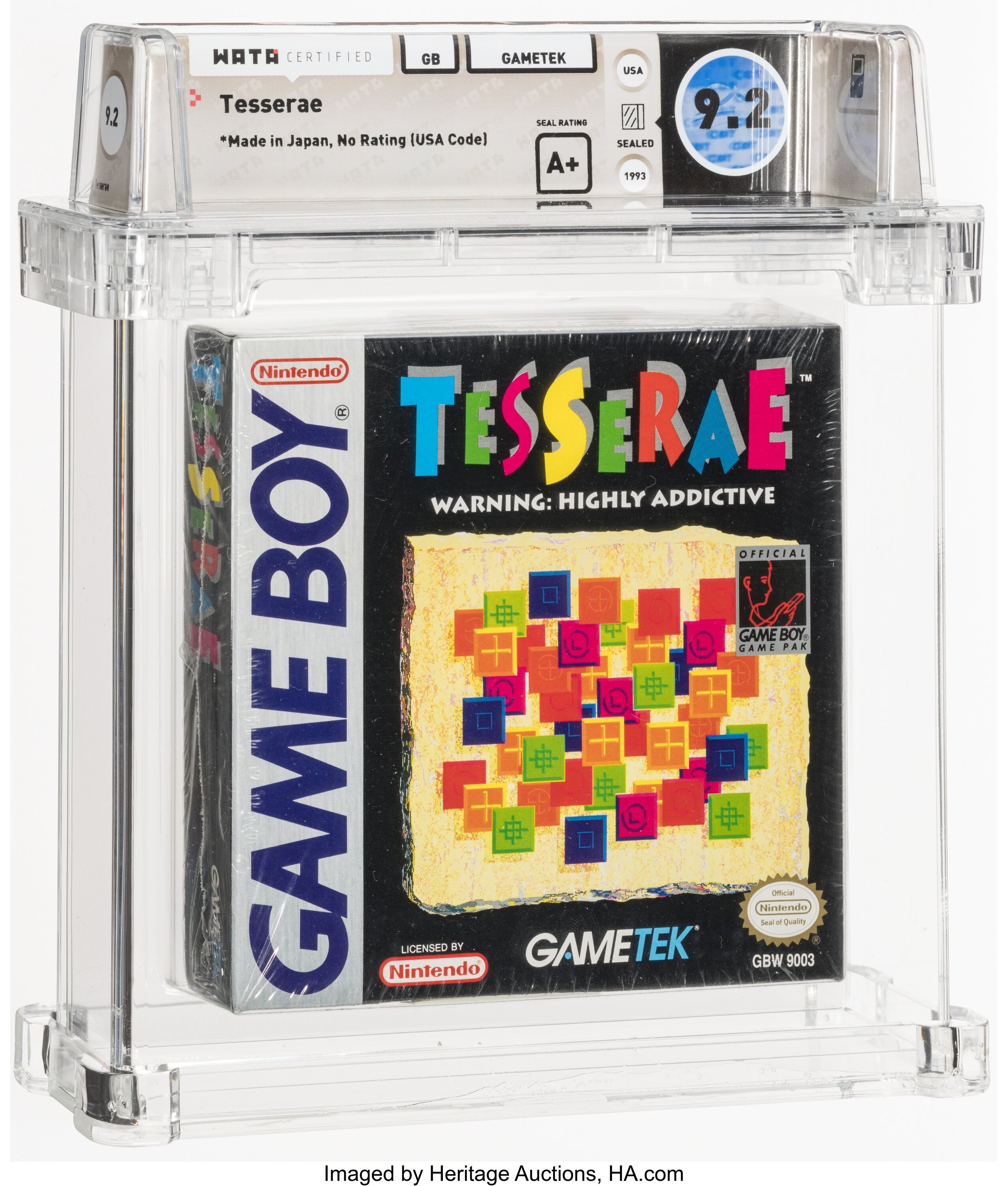 Tesserae (Game Boy): PSA Pop Report & Prices