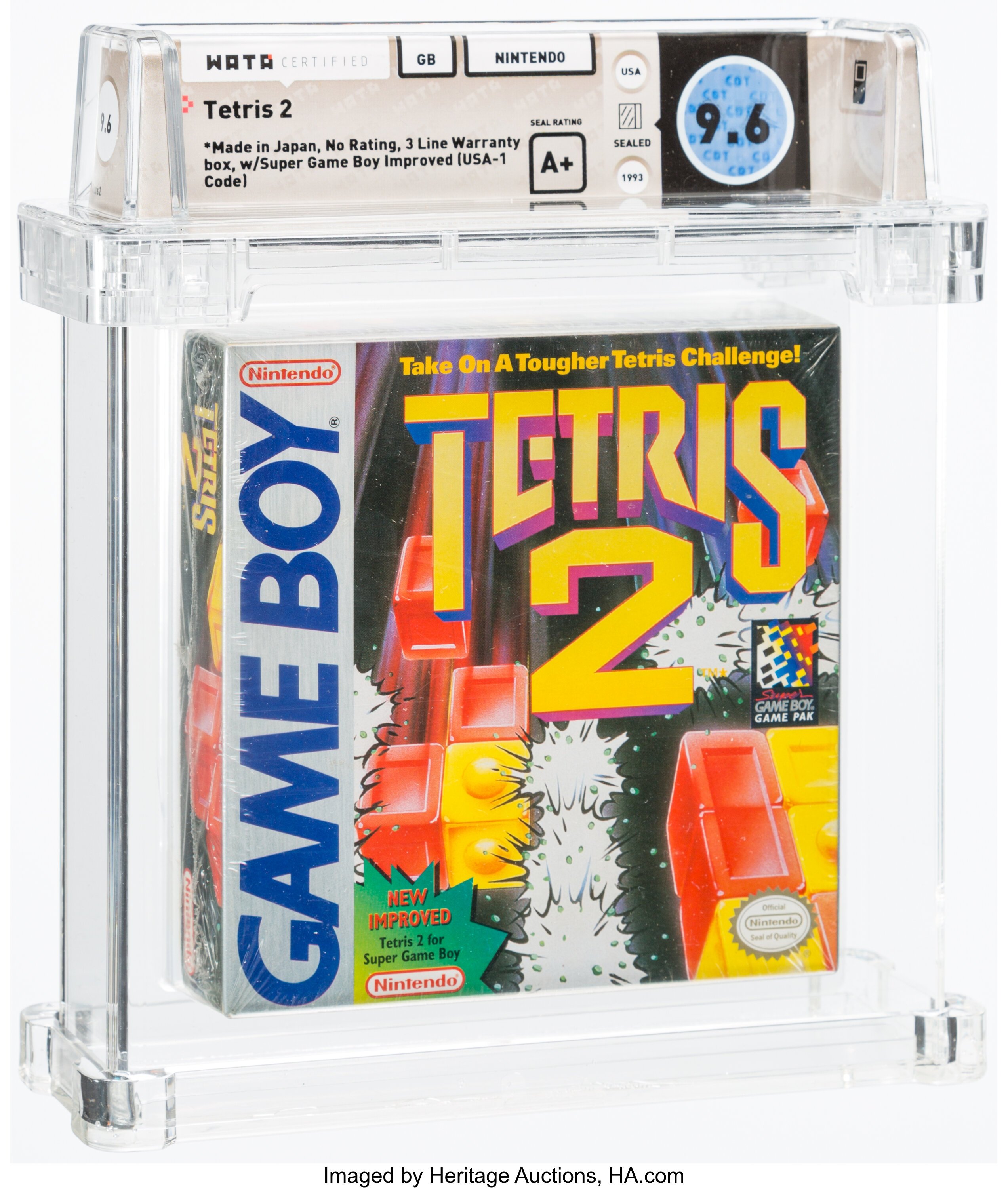 Tetris 2 (Game Boy): PSA Pop Report & Prices